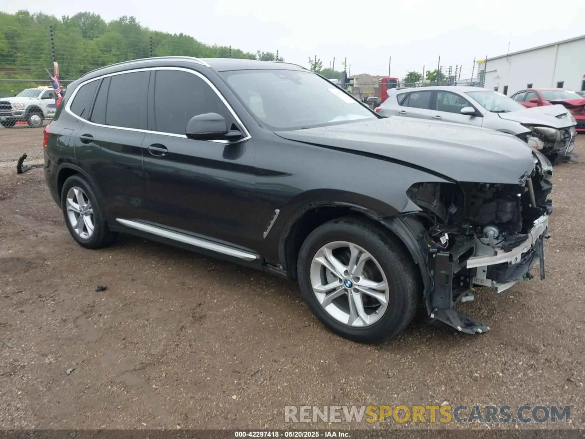 1 fotografías del automóvil dañado 5UXTY5C07M9D96607 BMW X3 2021