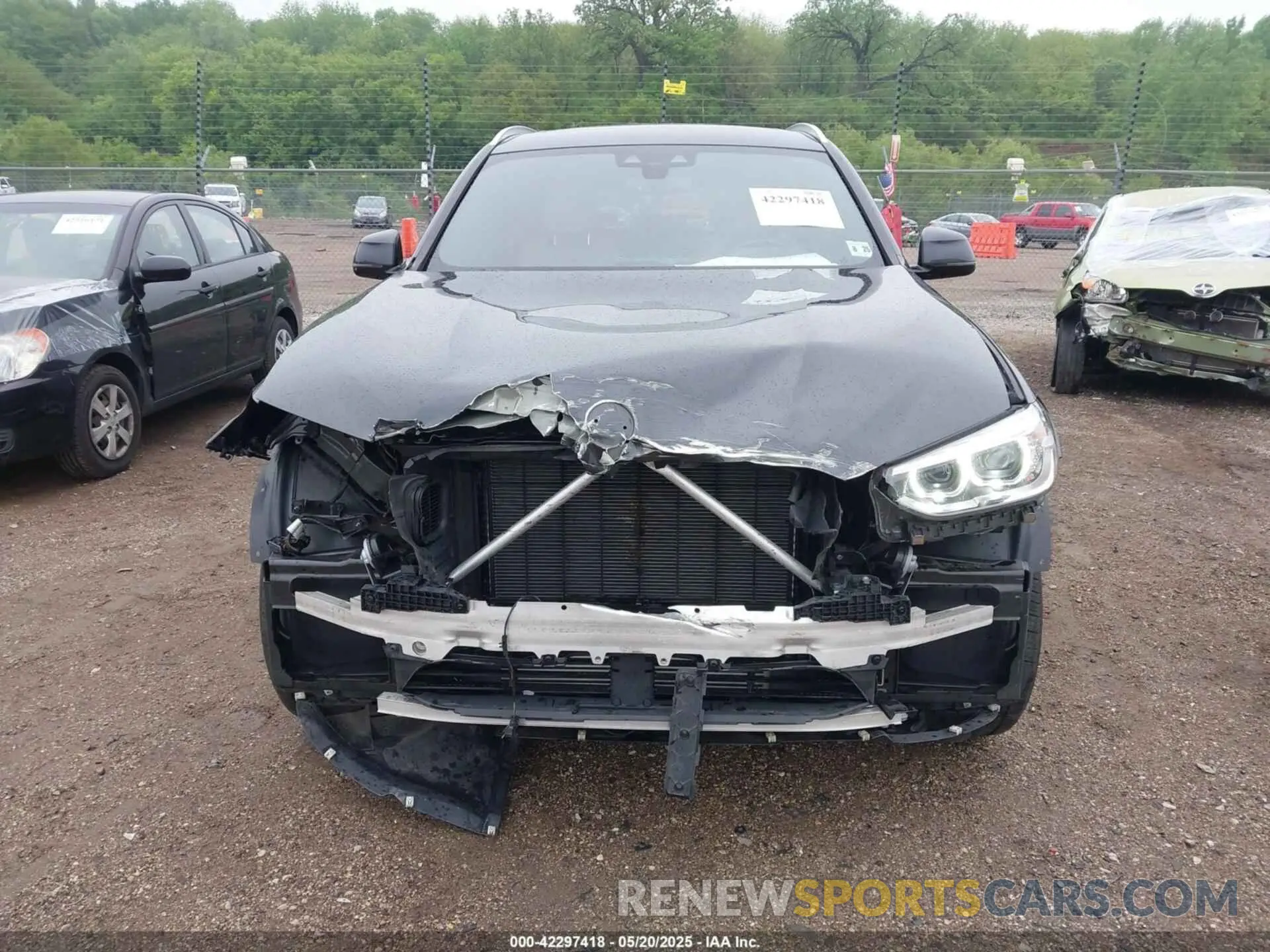 12 fotografías del automóvil dañado 5UXTY5C07M9D96607 BMW X3 2021