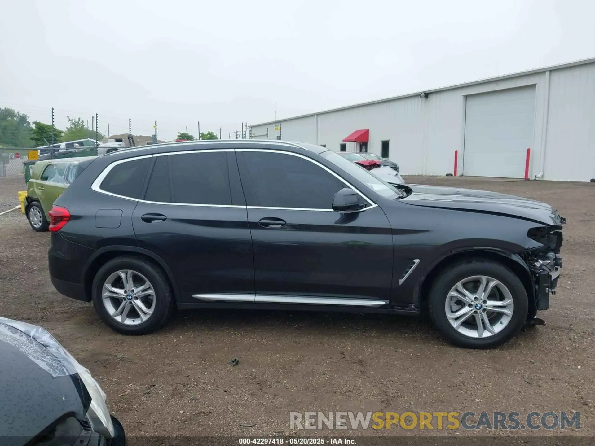 13 fotografías del automóvil dañado 5UXTY5C07M9D96607 BMW X3 2021