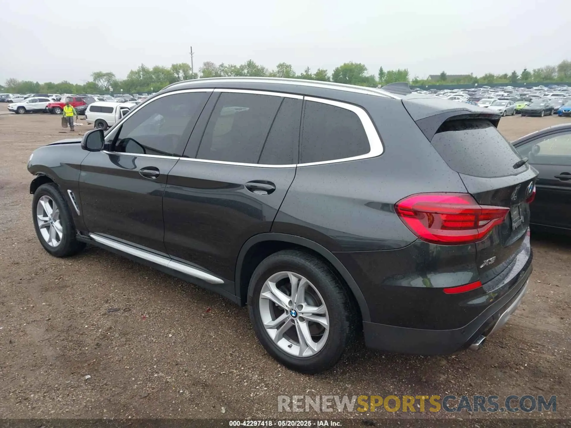 3 fotografías del automóvil dañado 5UXTY5C07M9D96607 BMW X3 2021