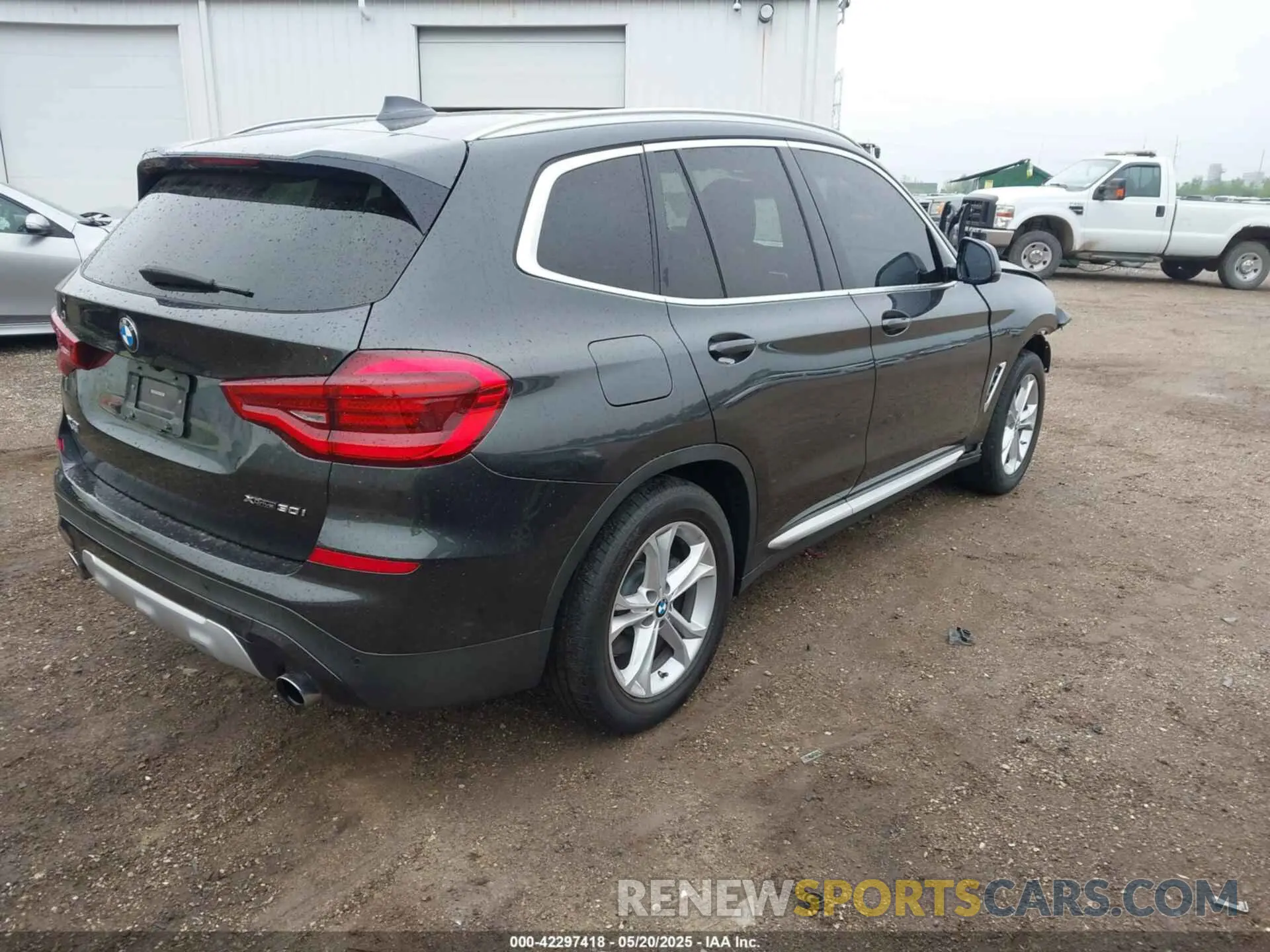 4 fotografías del automóvil dañado 5UXTY5C07M9D96607 BMW X3 2021