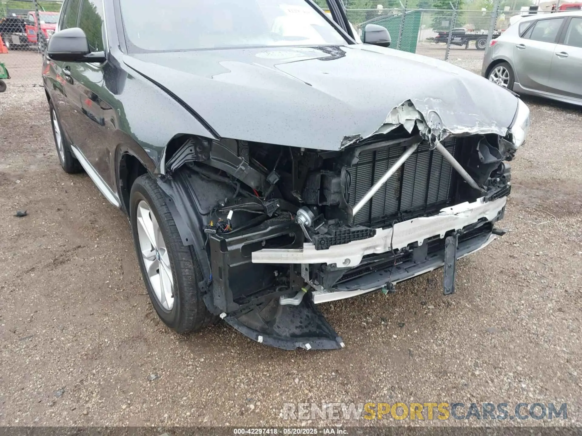 6 fotografías del automóvil dañado 5UXTY5C07M9D96607 BMW X3 2021