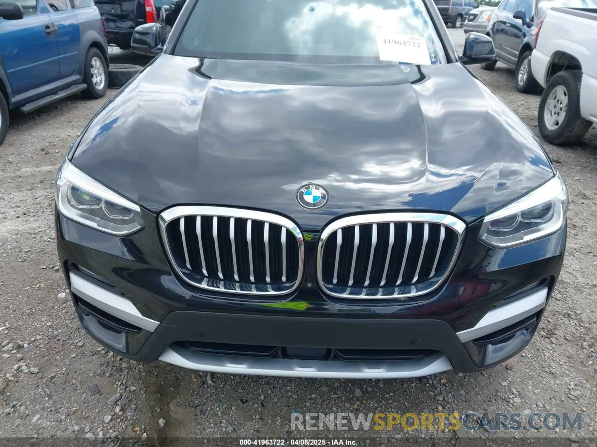13 fotografías del automóvil dañado 5UXTY5C07M9E46227 BMW X3 2021
