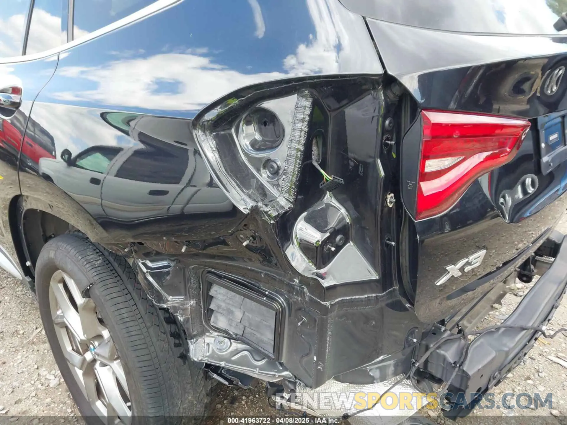 18 fotografías del automóvil dañado 5UXTY5C07M9E46227 BMW X3 2021