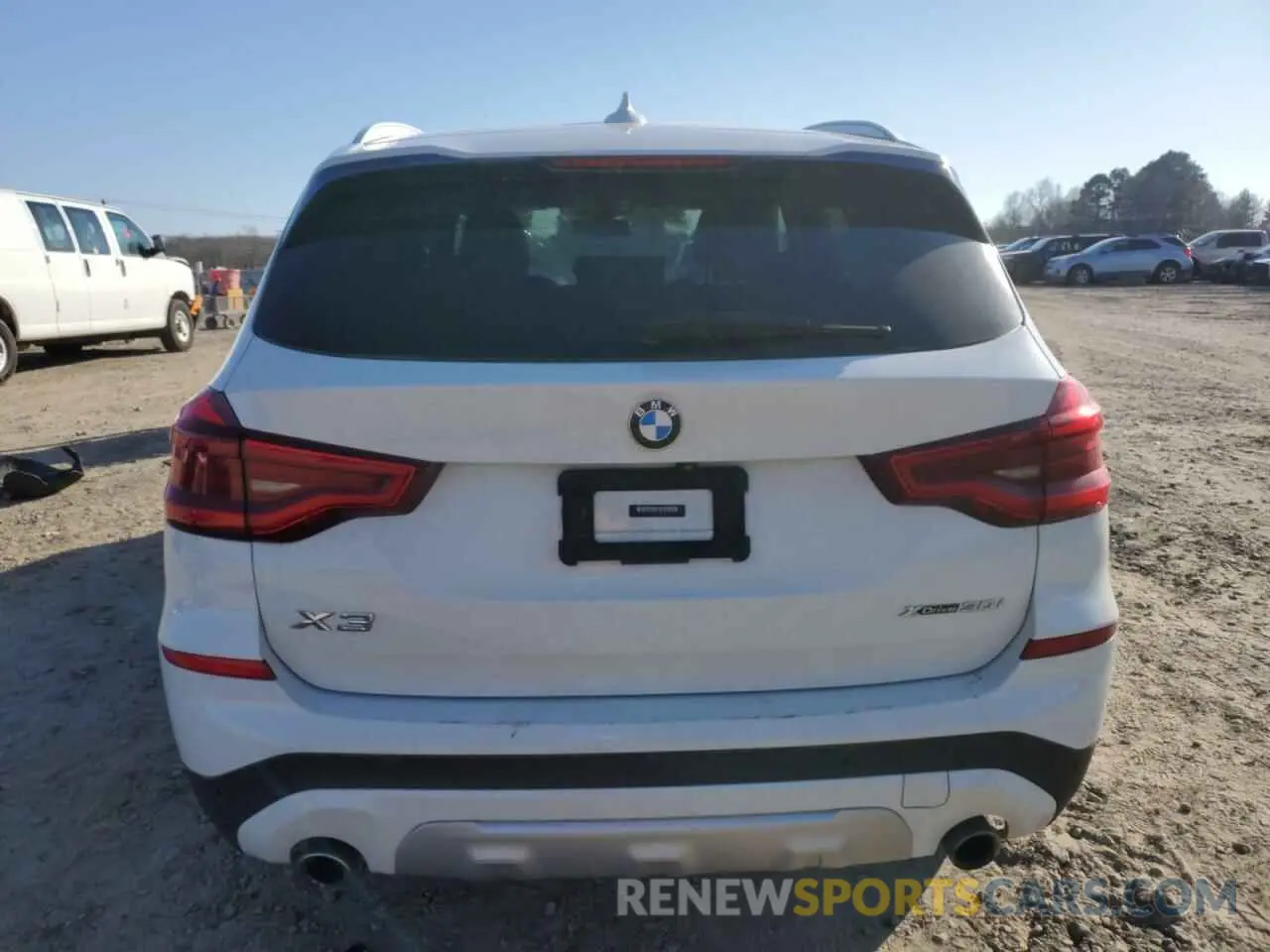 6 fotografías del automóvil dañado 5UXTY5C07M9F11299 BMW X3 2021