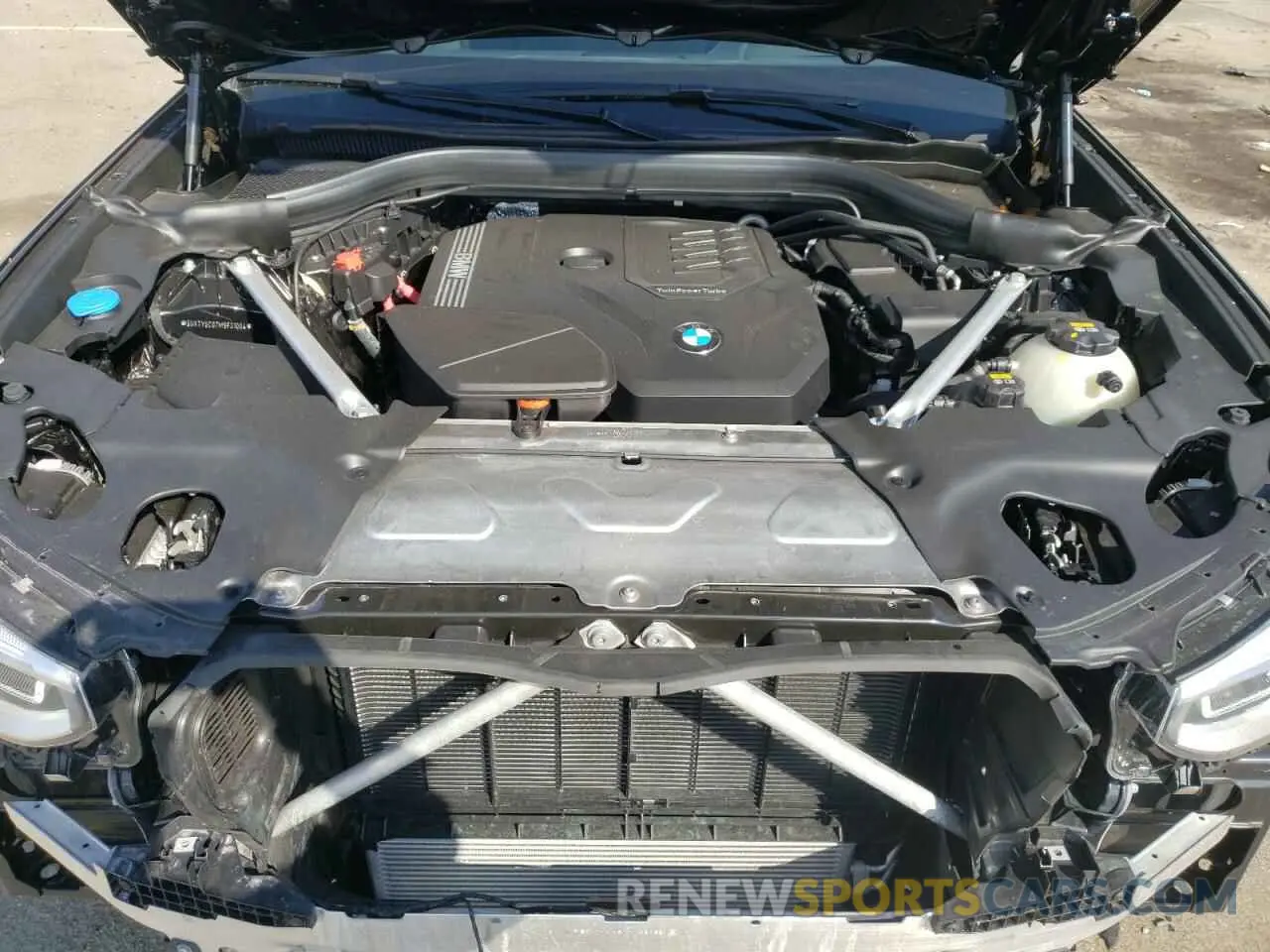 7 fotografías del automóvil dañado 5UXTY5C07M9F31004 BMW X3 2021