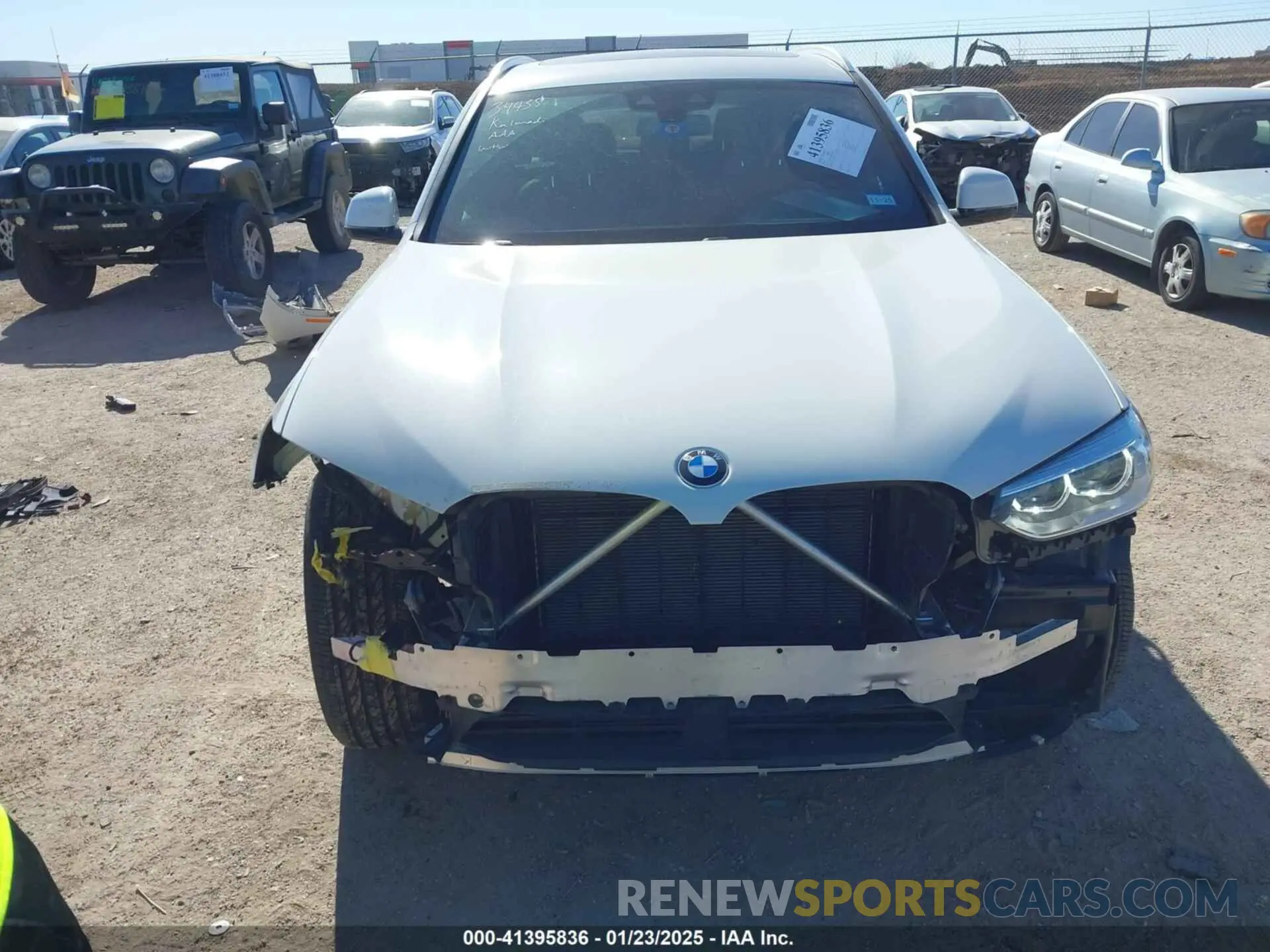 12 fotografías del automóvil dañado 5UXTY5C07M9F46280 BMW X3 2021