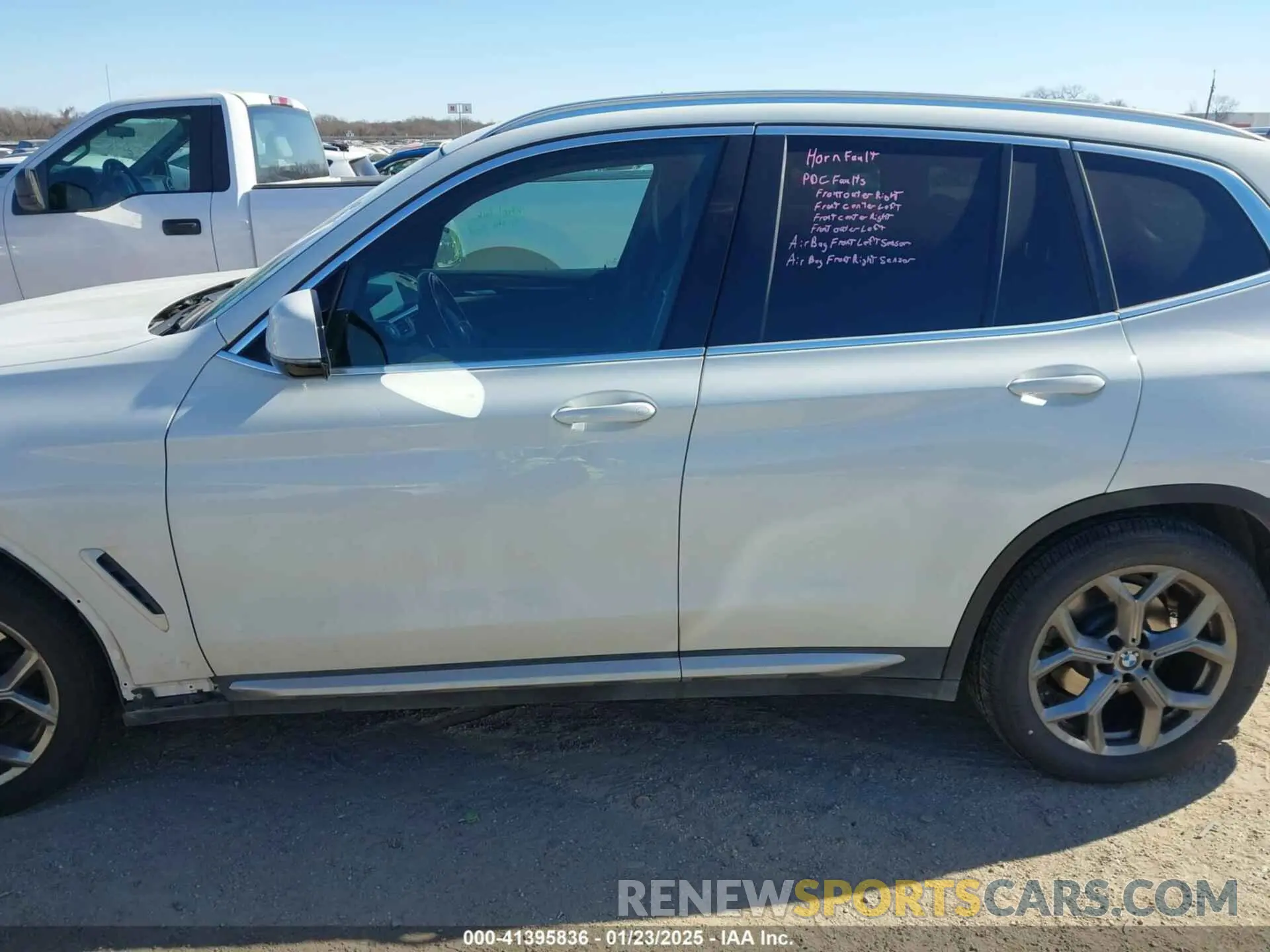 14 fotografías del automóvil dañado 5UXTY5C07M9F46280 BMW X3 2021