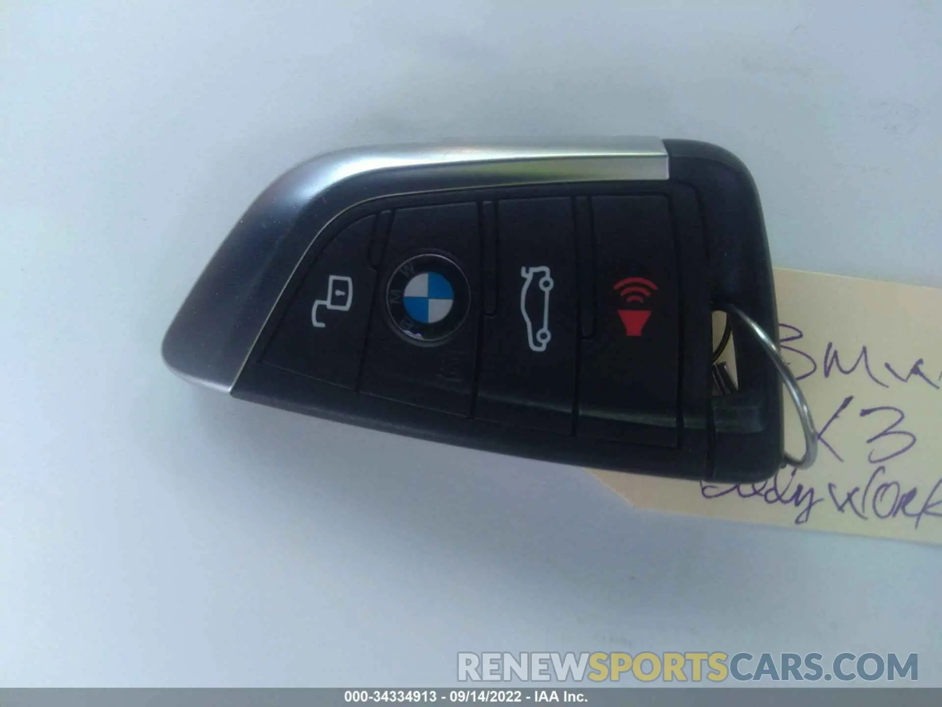 11 fotografías del automóvil dañado 5UXTY5C07M9G40966 BMW X3 2021