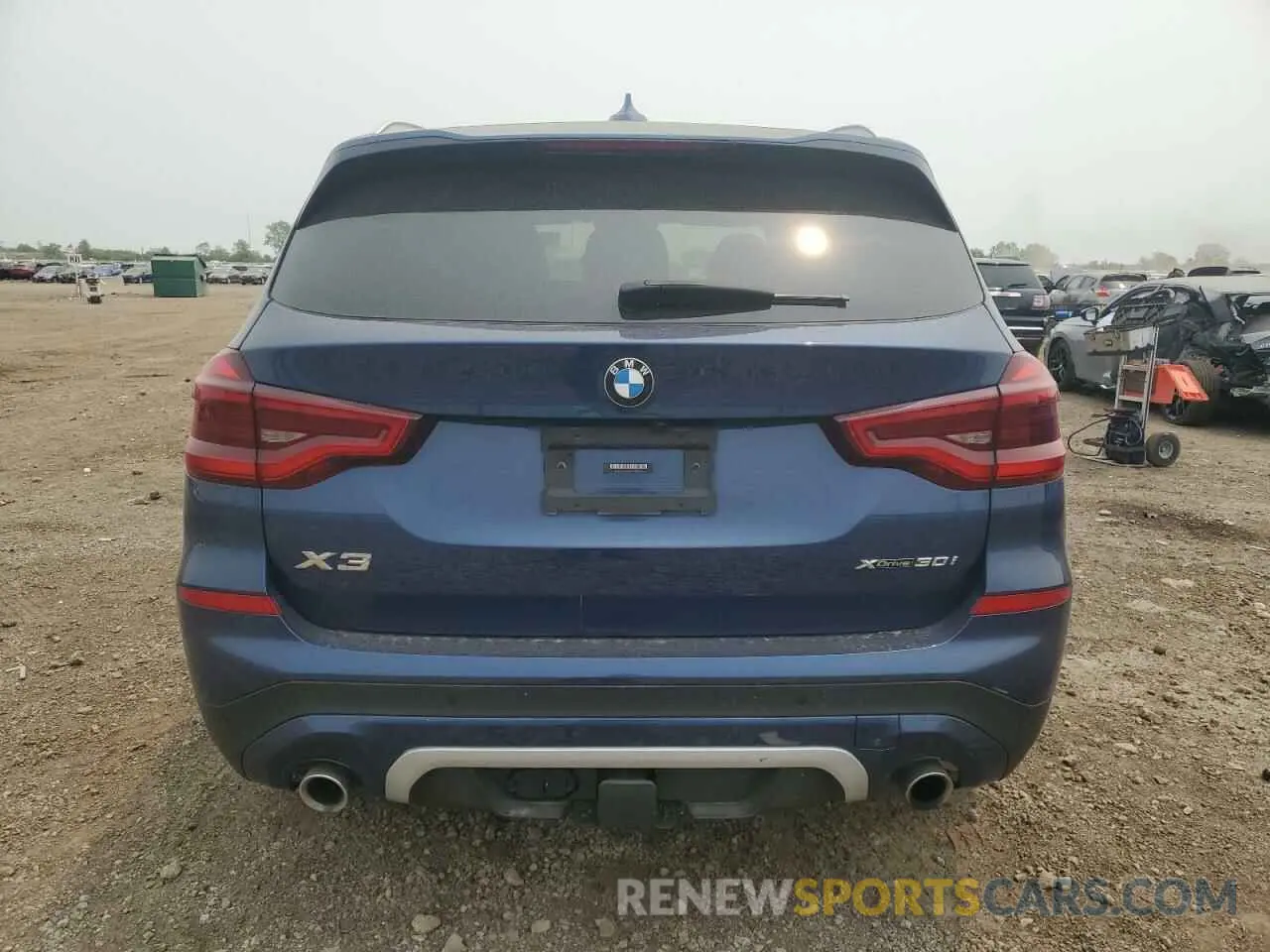 6 fotografías del automóvil dañado 5UXTY5C07M9H17366 BMW X3 2021