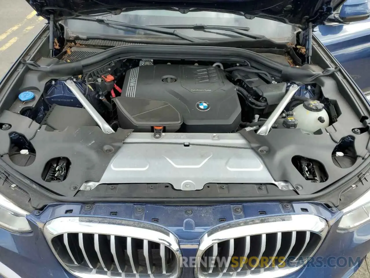 12 fotografías del automóvil dañado 5UXTY5C07M9H40467 BMW X3 2021