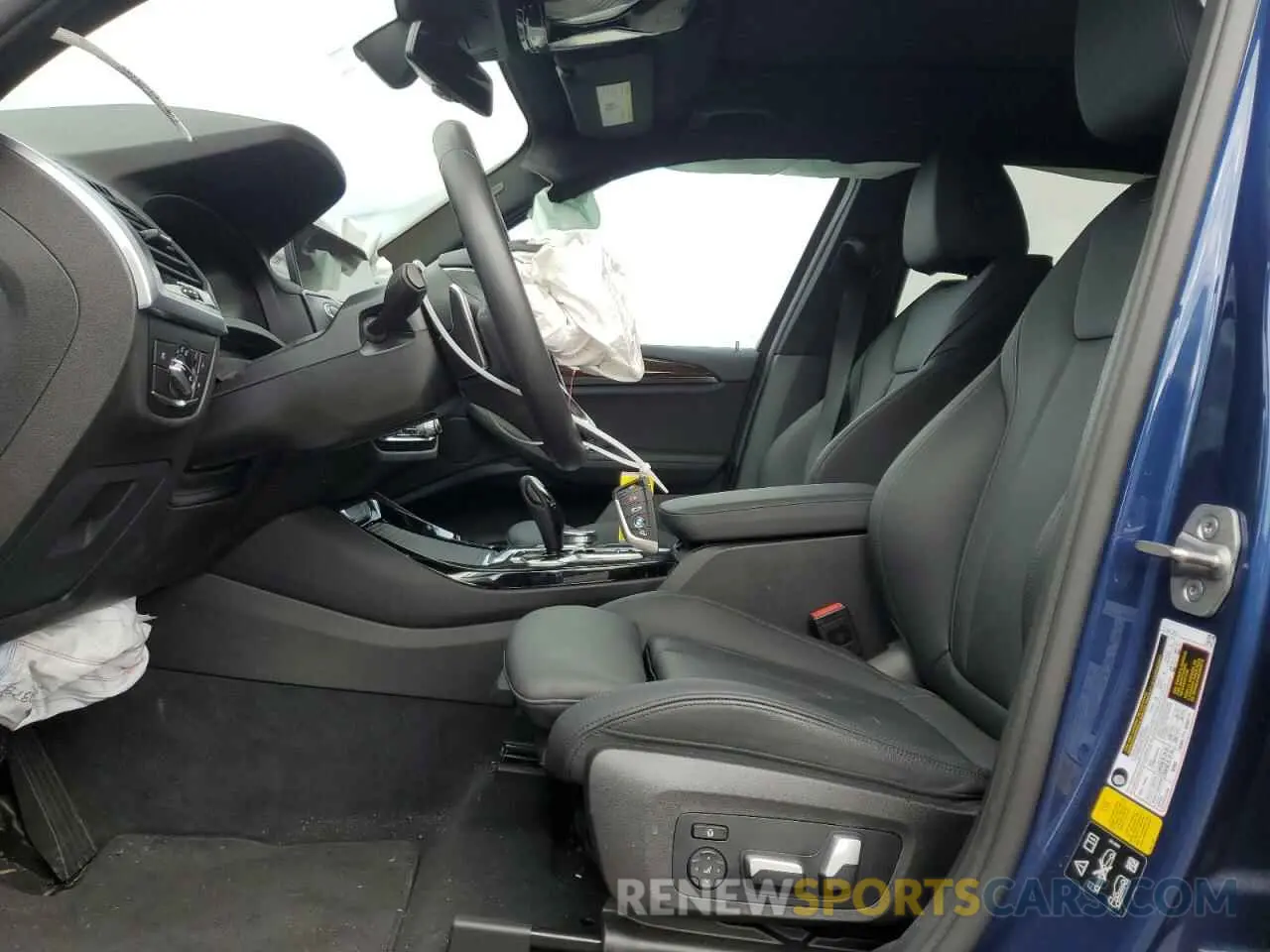 7 fotografías del automóvil dañado 5UXTY5C07M9H40467 BMW X3 2021