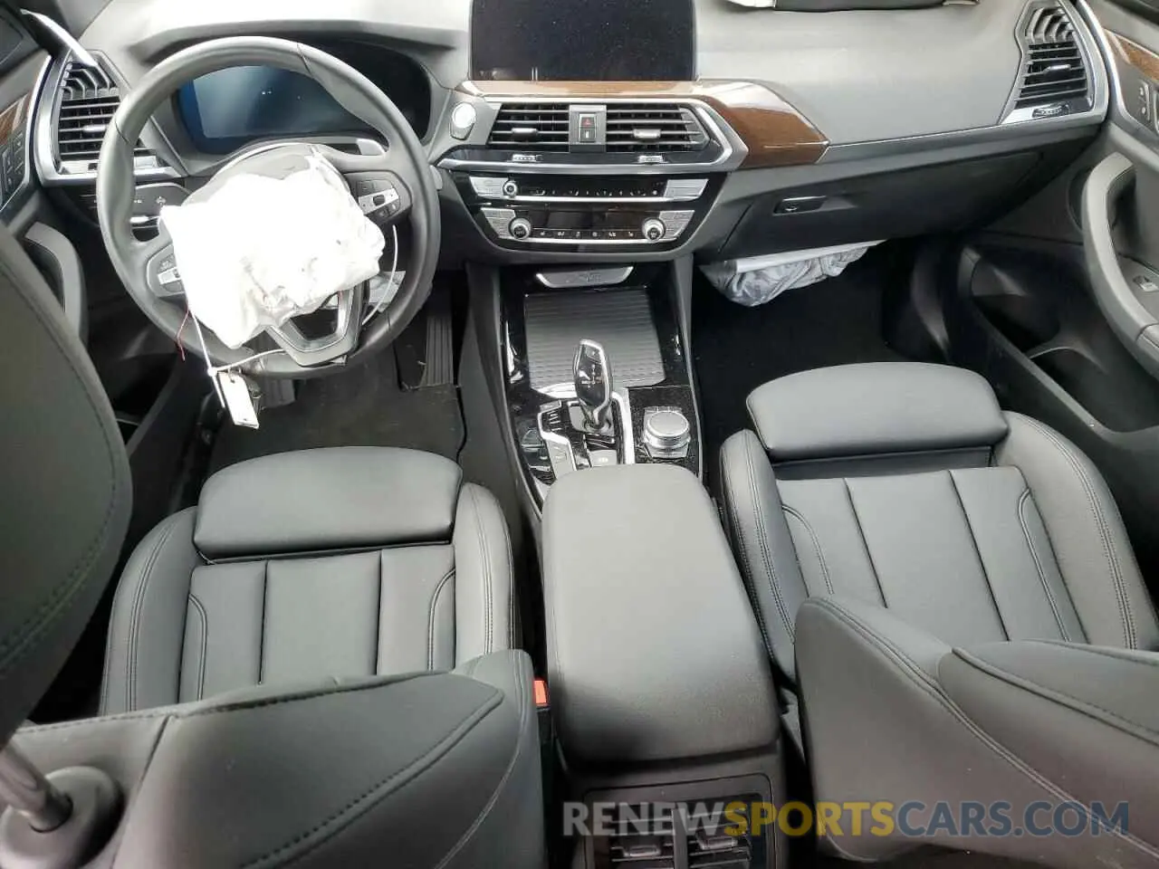 8 fotografías del automóvil dañado 5UXTY5C07M9H40467 BMW X3 2021