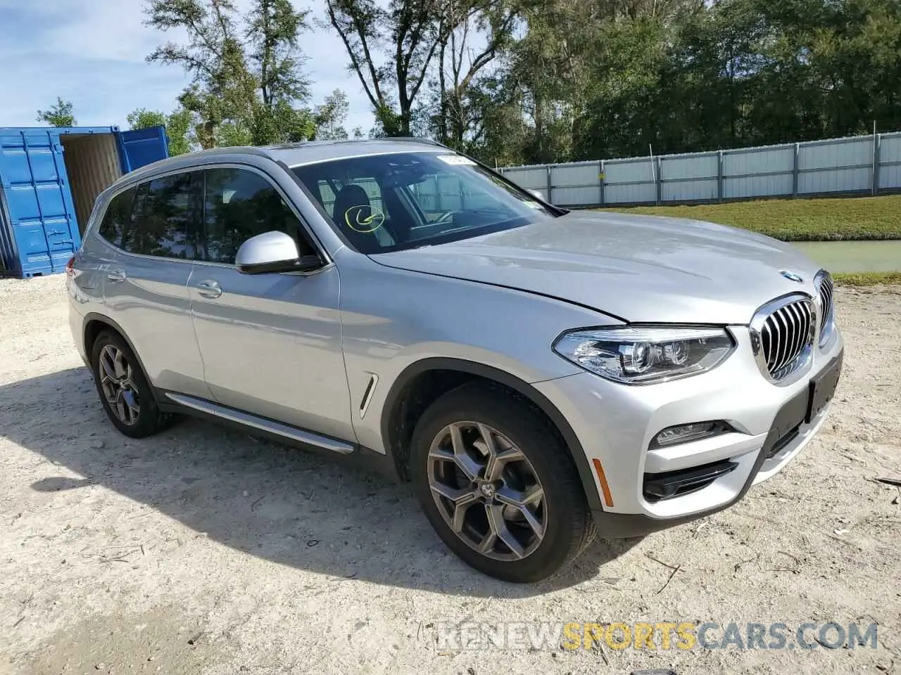 4 fotografías del automóvil dañado 5UXTY5C08M9E74201 BMW X3 2021