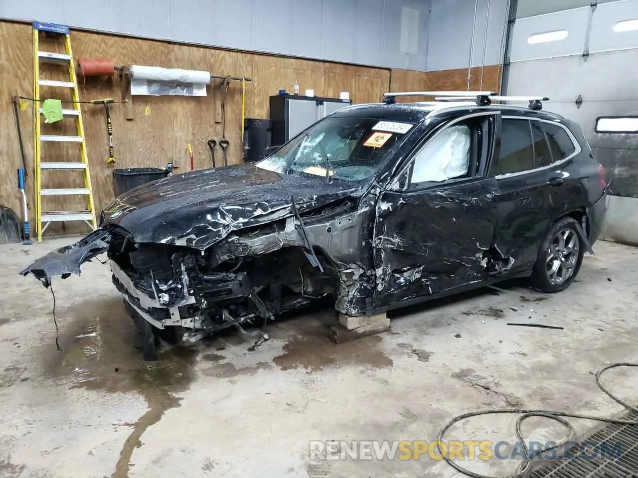 1 fotografías del automóvil dañado 5UXTY5C08M9F02384 BMW X3 2021