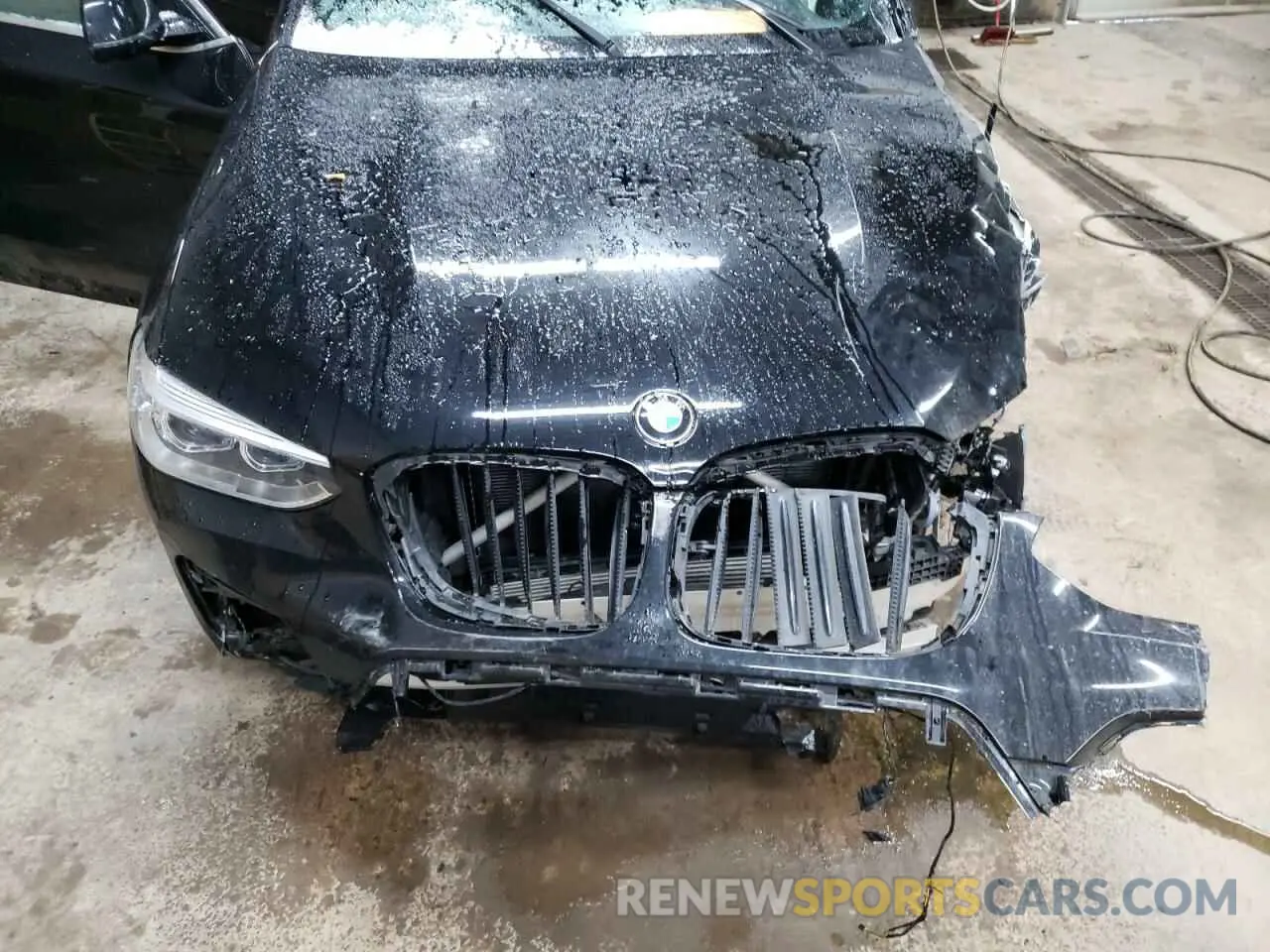 12 fotografías del automóvil dañado 5UXTY5C08M9F02384 BMW X3 2021