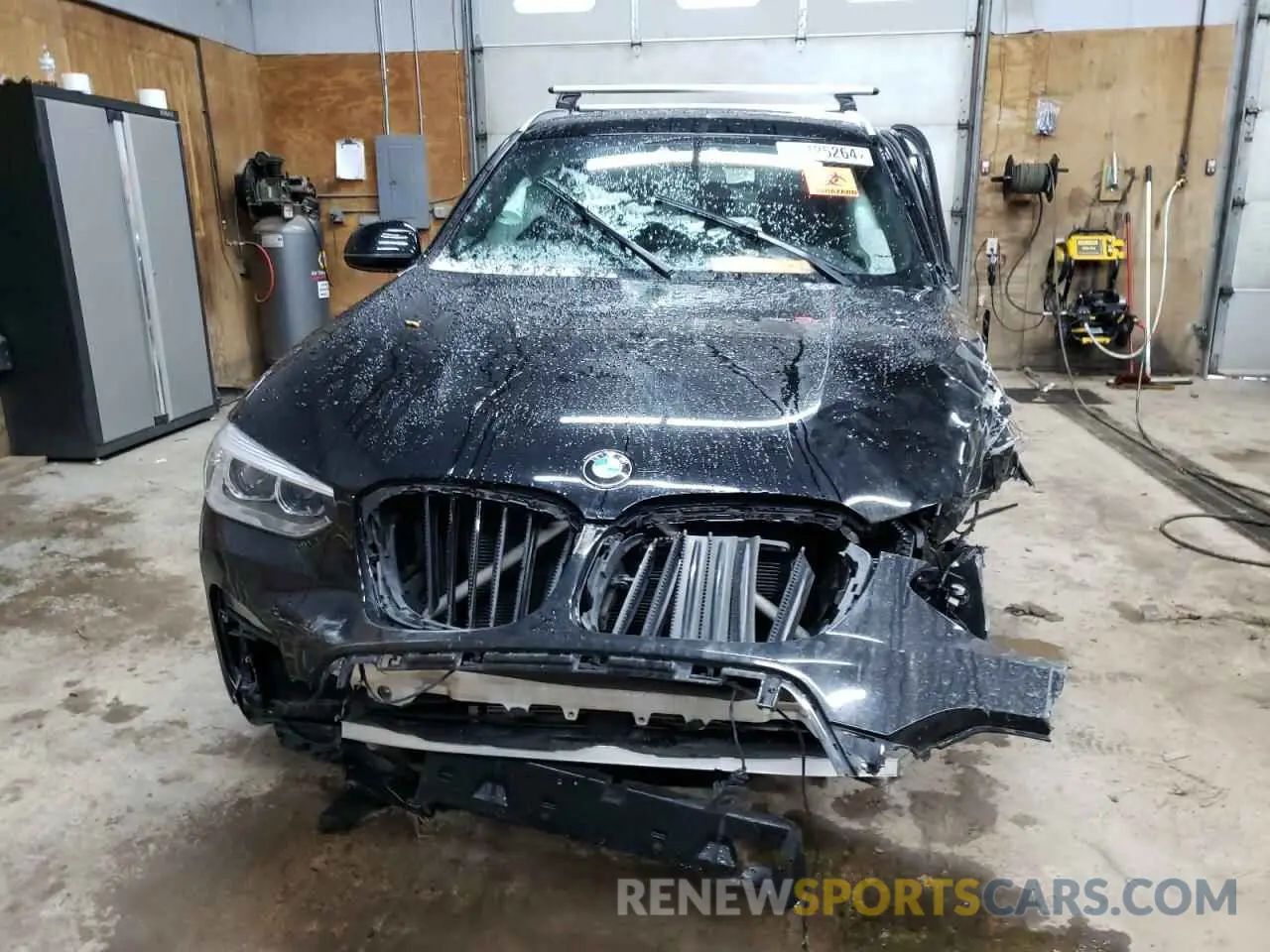 5 fotografías del automóvil dañado 5UXTY5C08M9F02384 BMW X3 2021