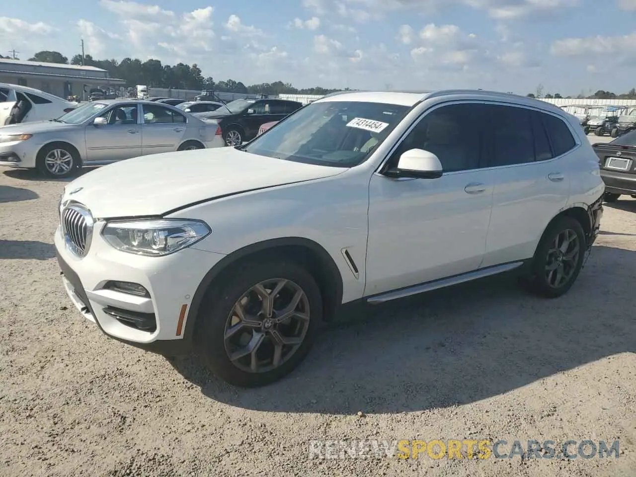 1 fotografías del automóvil dañado 5UXTY5C08M9F04541 BMW X3 2021