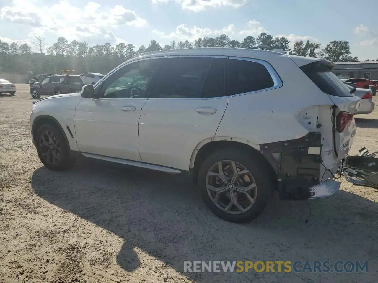 2 fotografías del automóvil dañado 5UXTY5C08M9F04541 BMW X3 2021