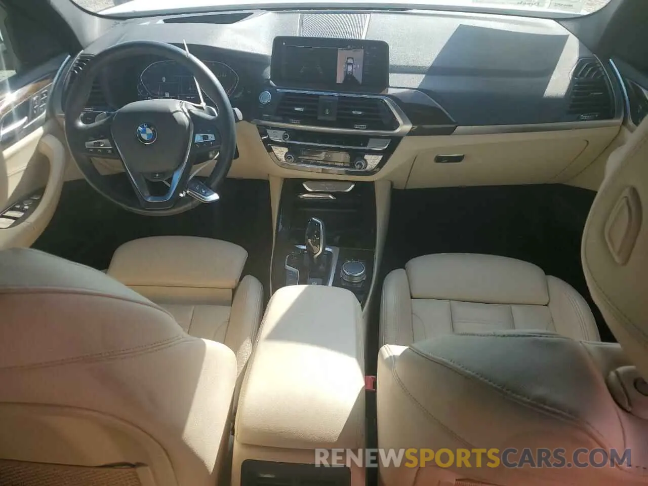 8 fotografías del automóvil dañado 5UXTY5C08M9F04541 BMW X3 2021