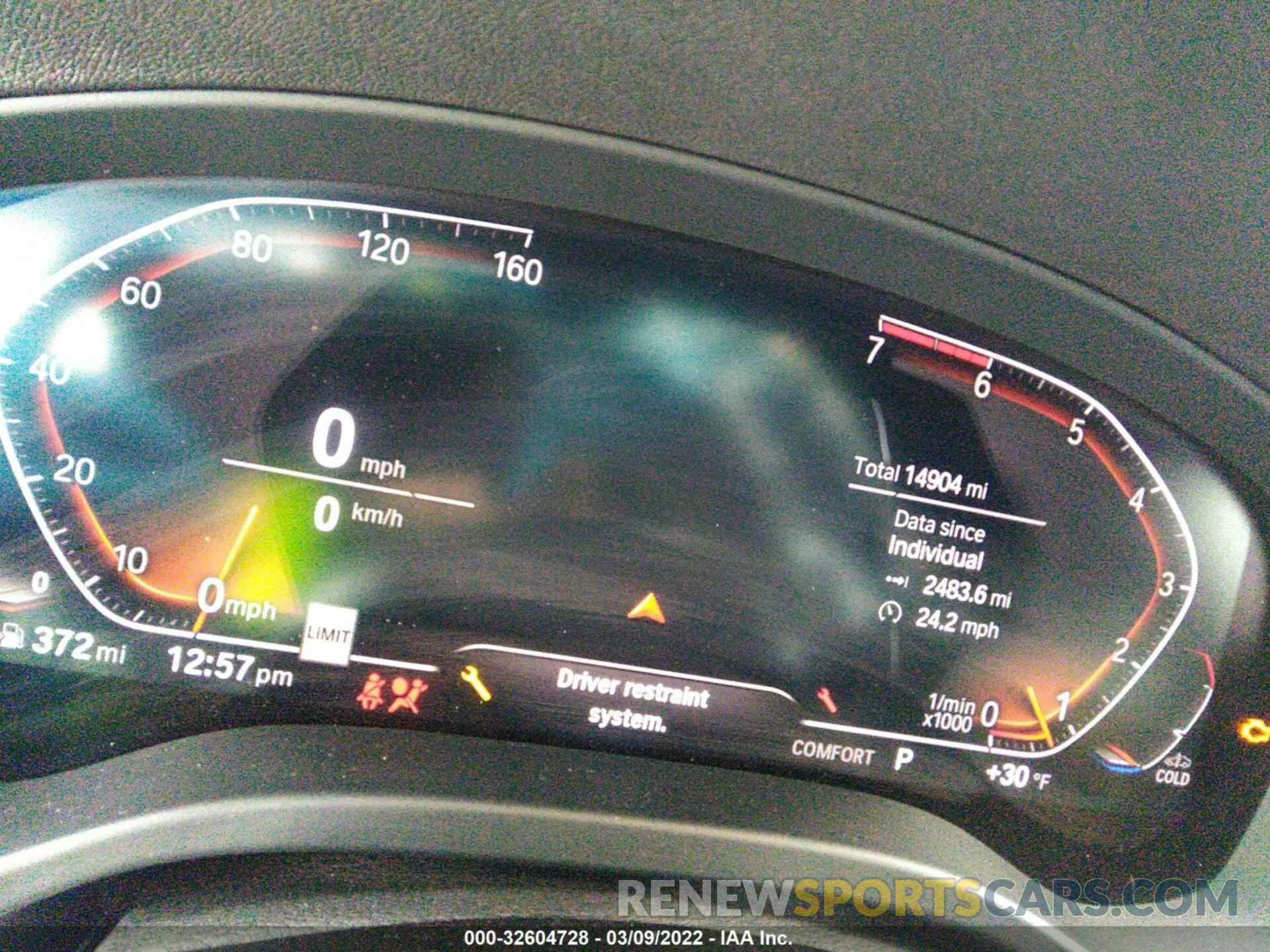 7 fotografías del automóvil dañado 5UXTY5C08M9F16561 BMW X3 2021
