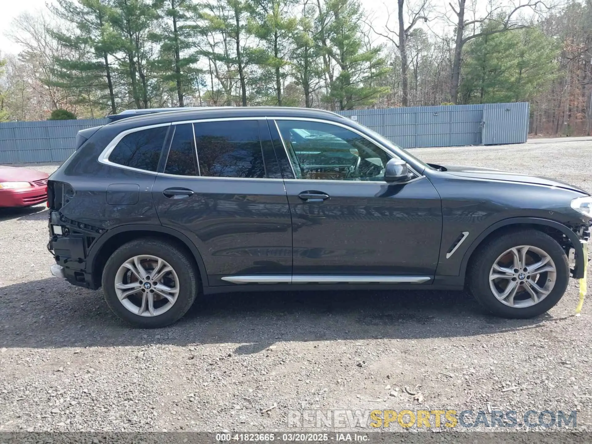 13 fotografías del automóvil dañado 5UXTY5C08M9F86237 BMW X3 2021