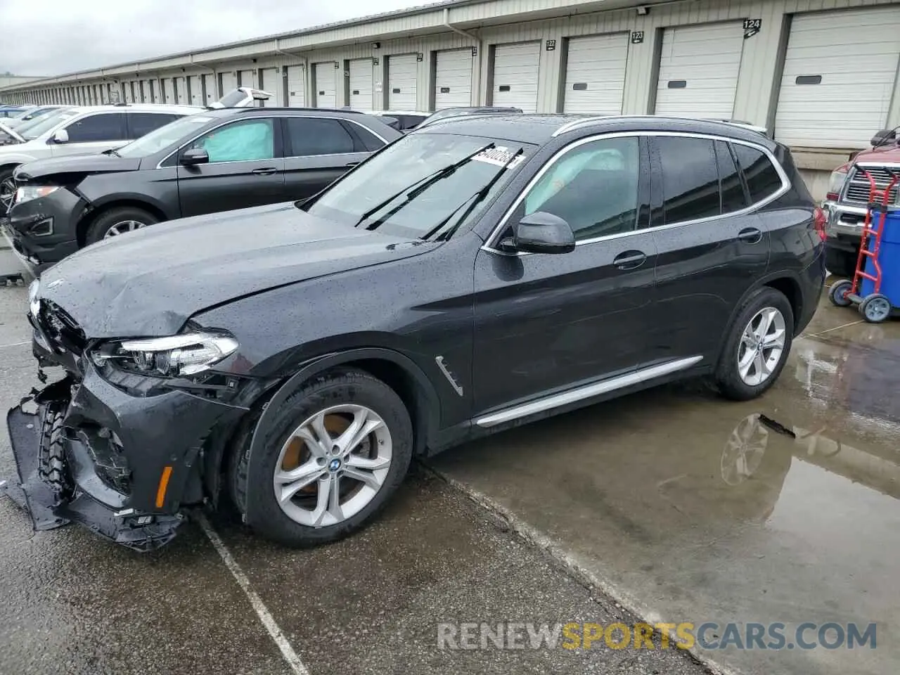 1 fotografías del automóvil dañado 5UXTY5C08M9G40975 BMW X3 2021