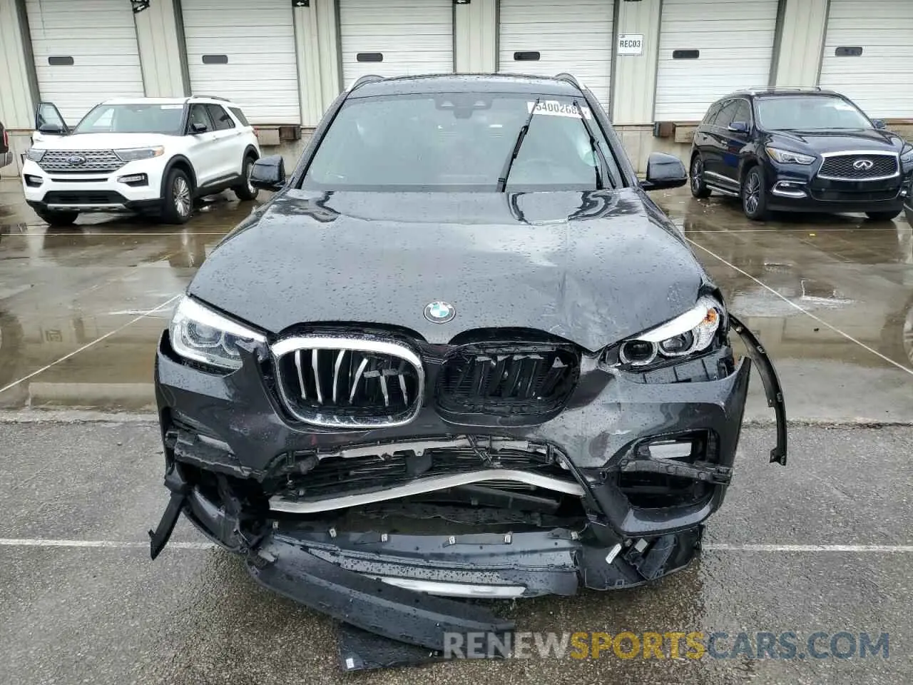 5 fotografías del automóvil dañado 5UXTY5C08M9G40975 BMW X3 2021