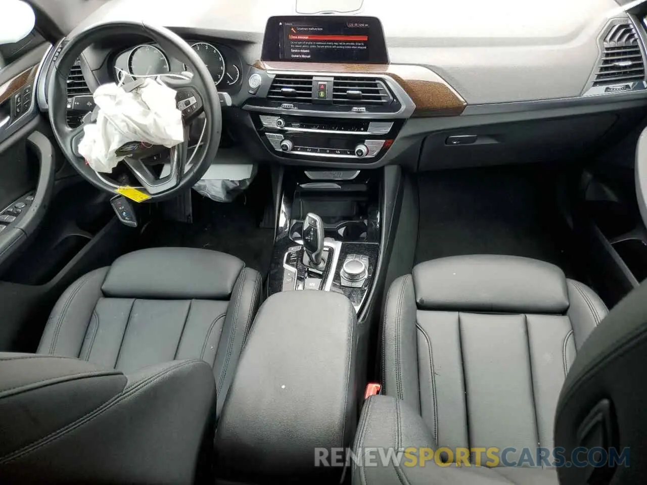 8 fotografías del automóvil dañado 5UXTY5C08M9G40975 BMW X3 2021
