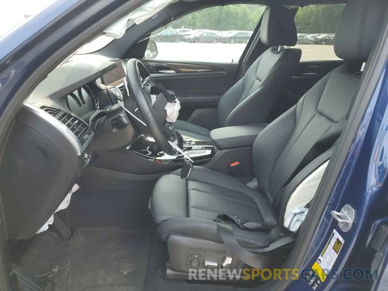 7 fotografías del automóvil dañado 5UXTY5C08M9G72003 BMW X3 2021
