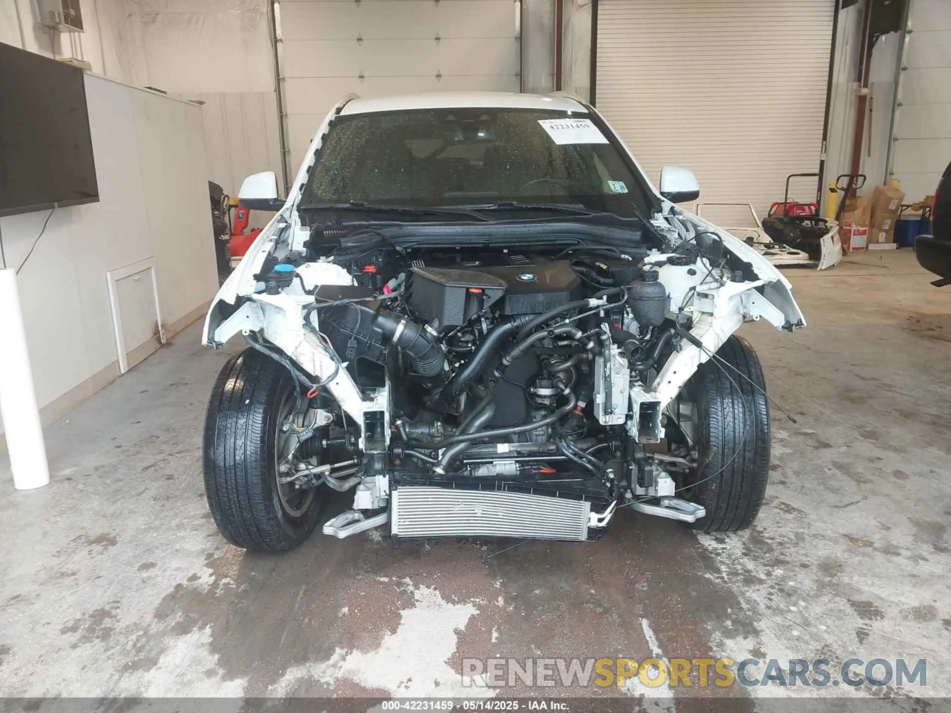 12 fotografías del automóvil dañado 5UXTY5C08M9H59027 BMW X3 2021