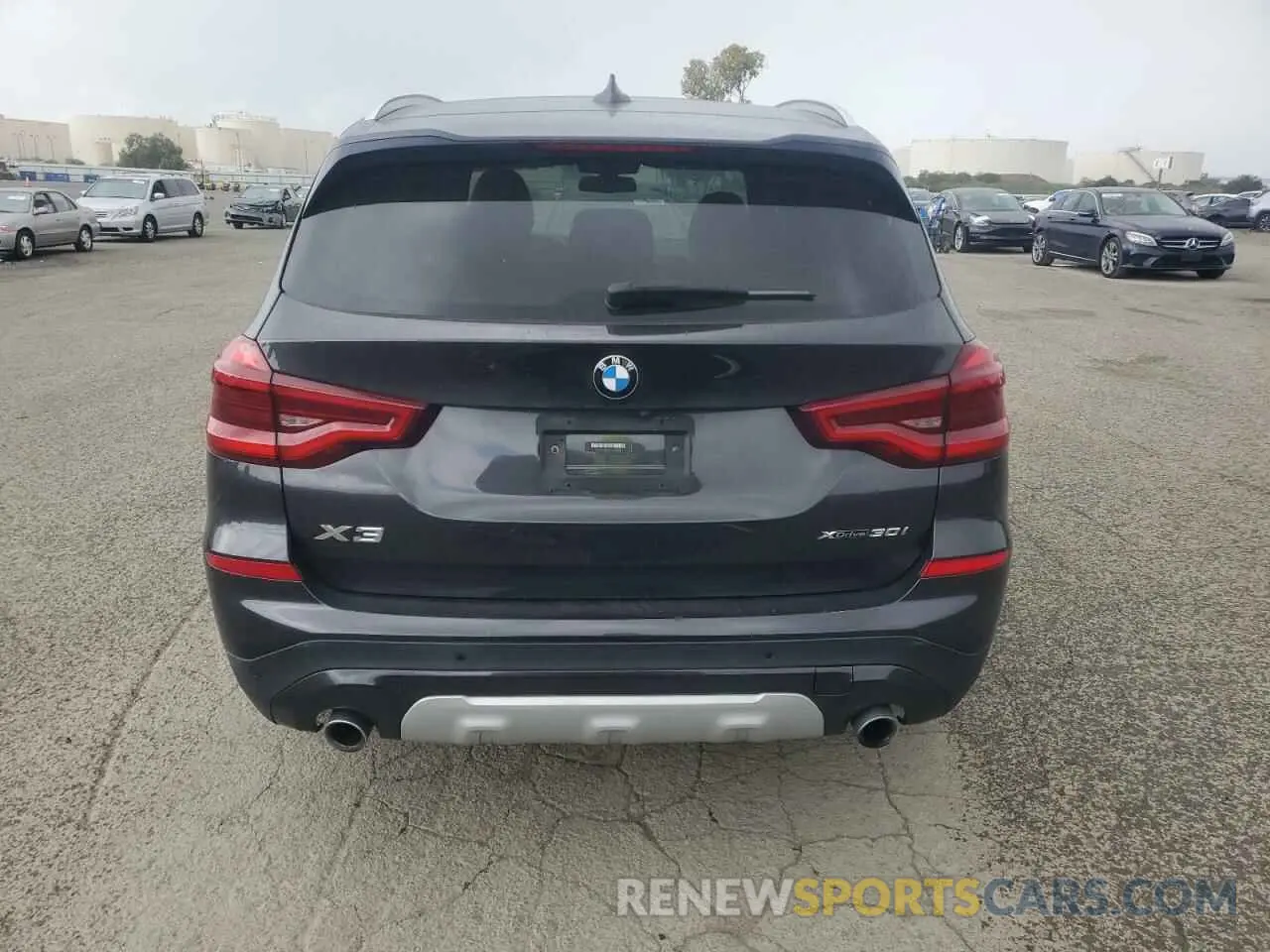 6 fotografías del automóvil dañado 5UXTY5C09M9E29882 BMW X3 2021