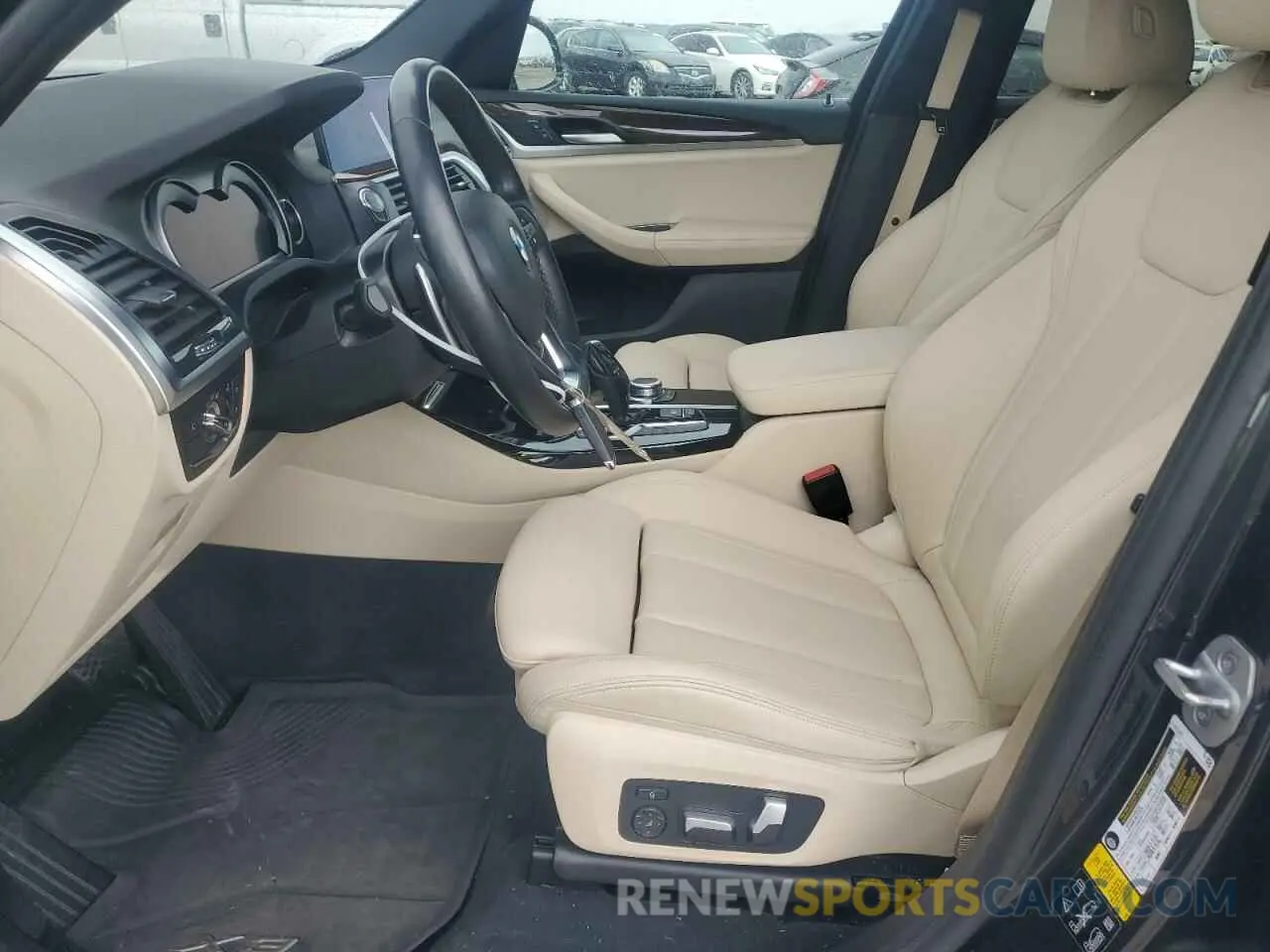 7 fotografías del automóvil dañado 5UXTY5C09M9E29882 BMW X3 2021