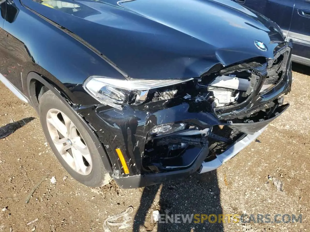 9 fotografías del automóvil dañado 5UXTY5C09M9F50587 BMW X3 2021