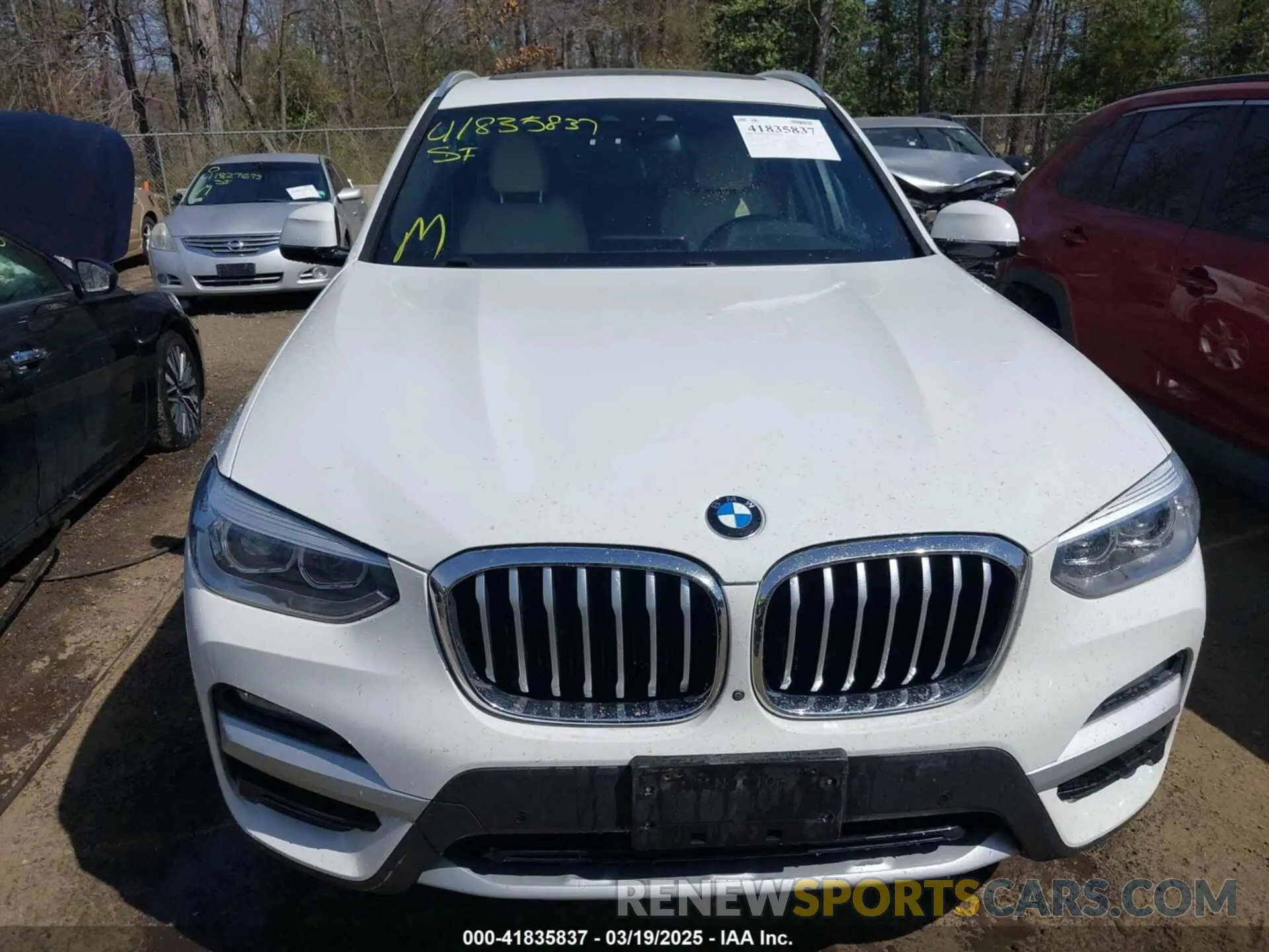 11 fotografías del automóvil dañado 5UXTY5C09M9G13266 BMW X3 2021