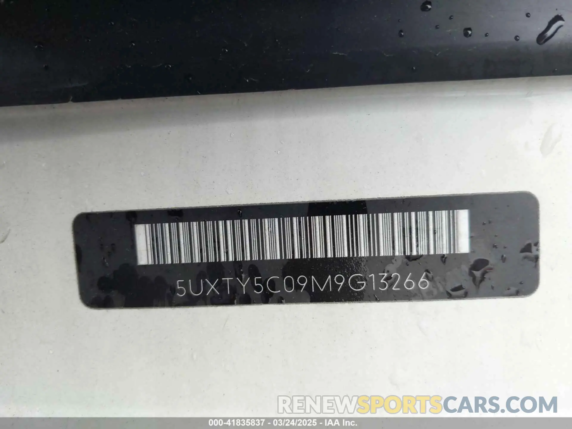 9 fotografías del automóvil dañado 5UXTY5C09M9G13266 BMW X3 2021