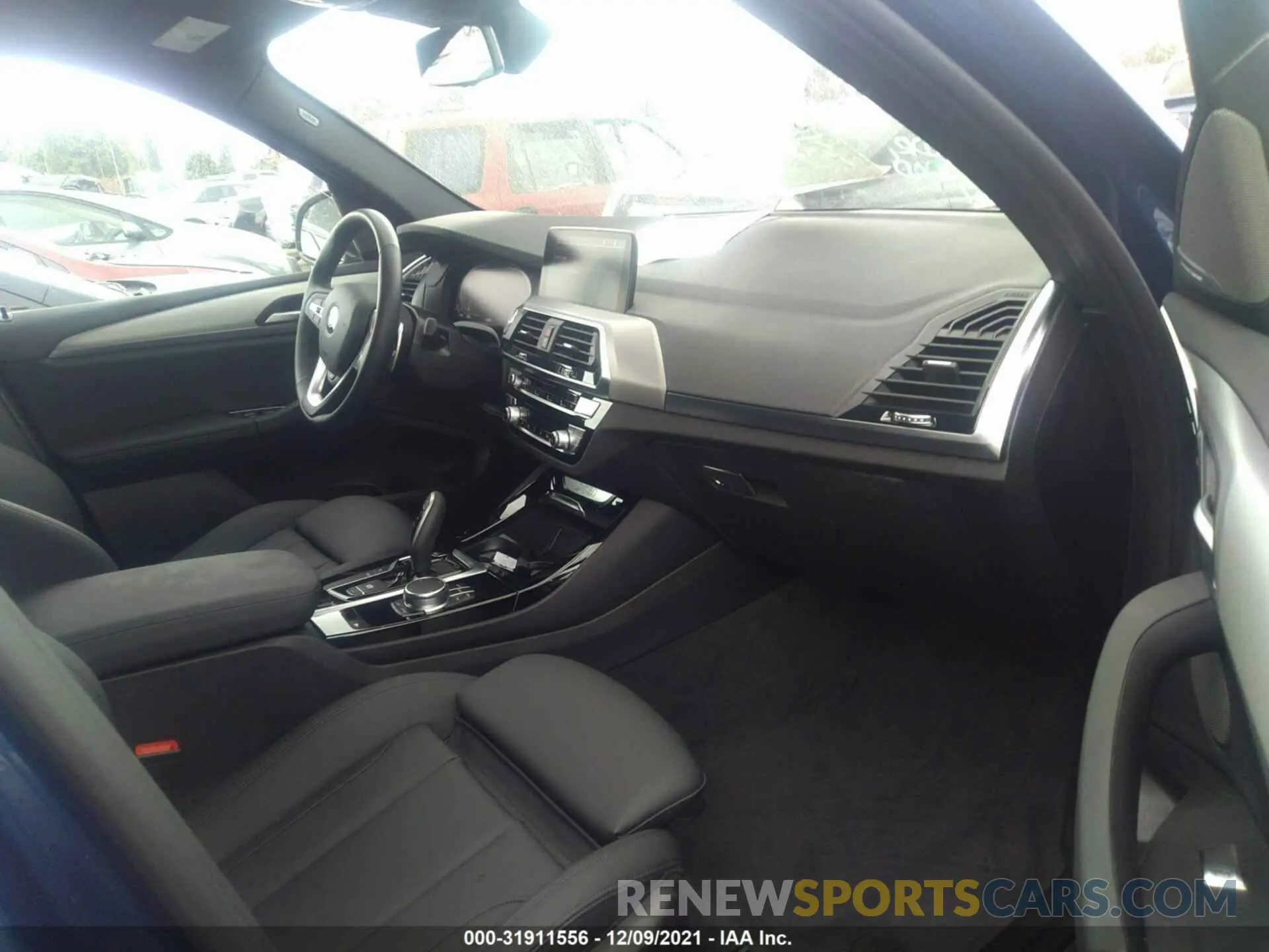5 fotografías del automóvil dañado 5UXTY5C09M9G67506 BMW X3 2021
