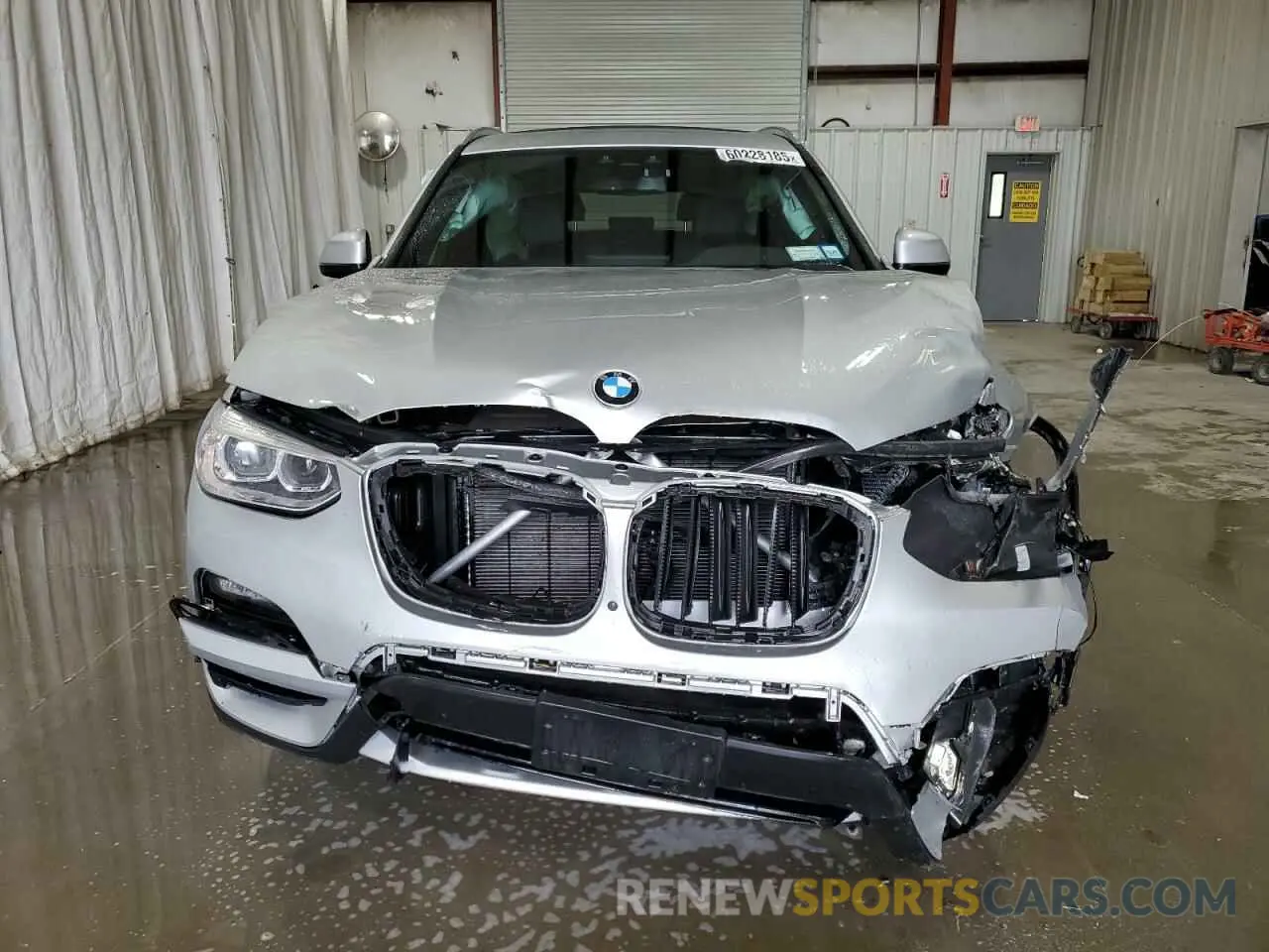 5 fotografías del automóvil dañado 5UXTY5C0XM9E72644 BMW X3 2021