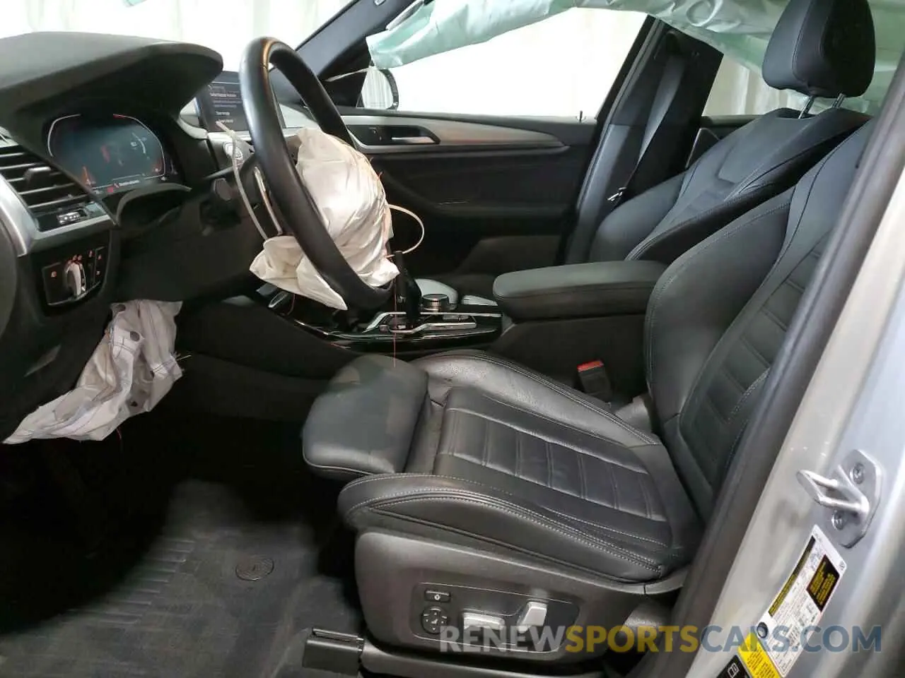 7 fotografías del automóvil dañado 5UXTY5C0XM9E72644 BMW X3 2021
