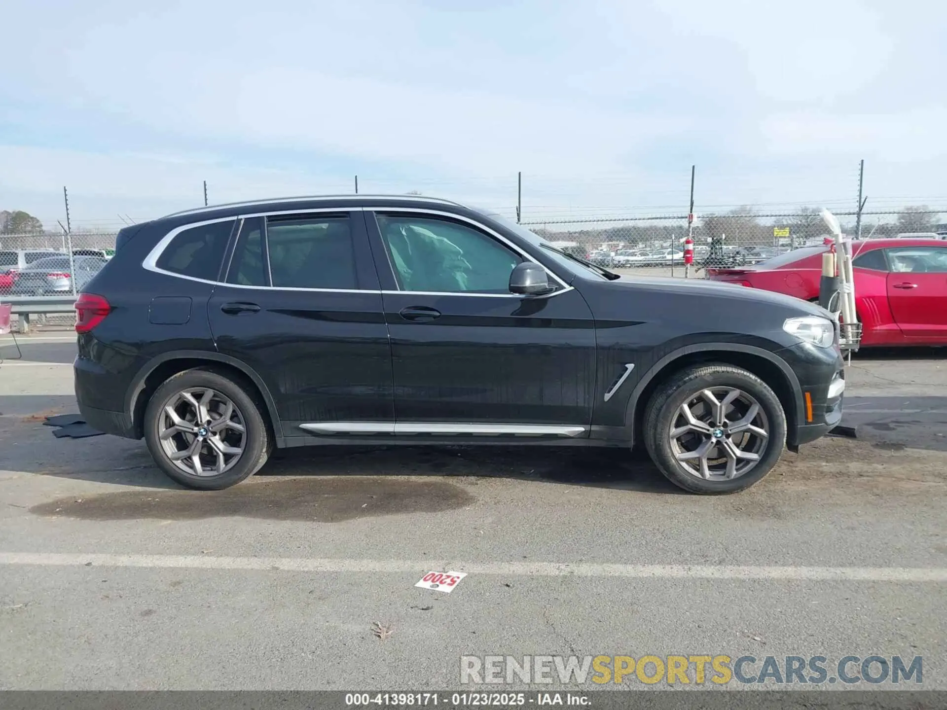 13 fotografías del automóvil dañado 5UXTY5C0XM9E81599 BMW X3 2021