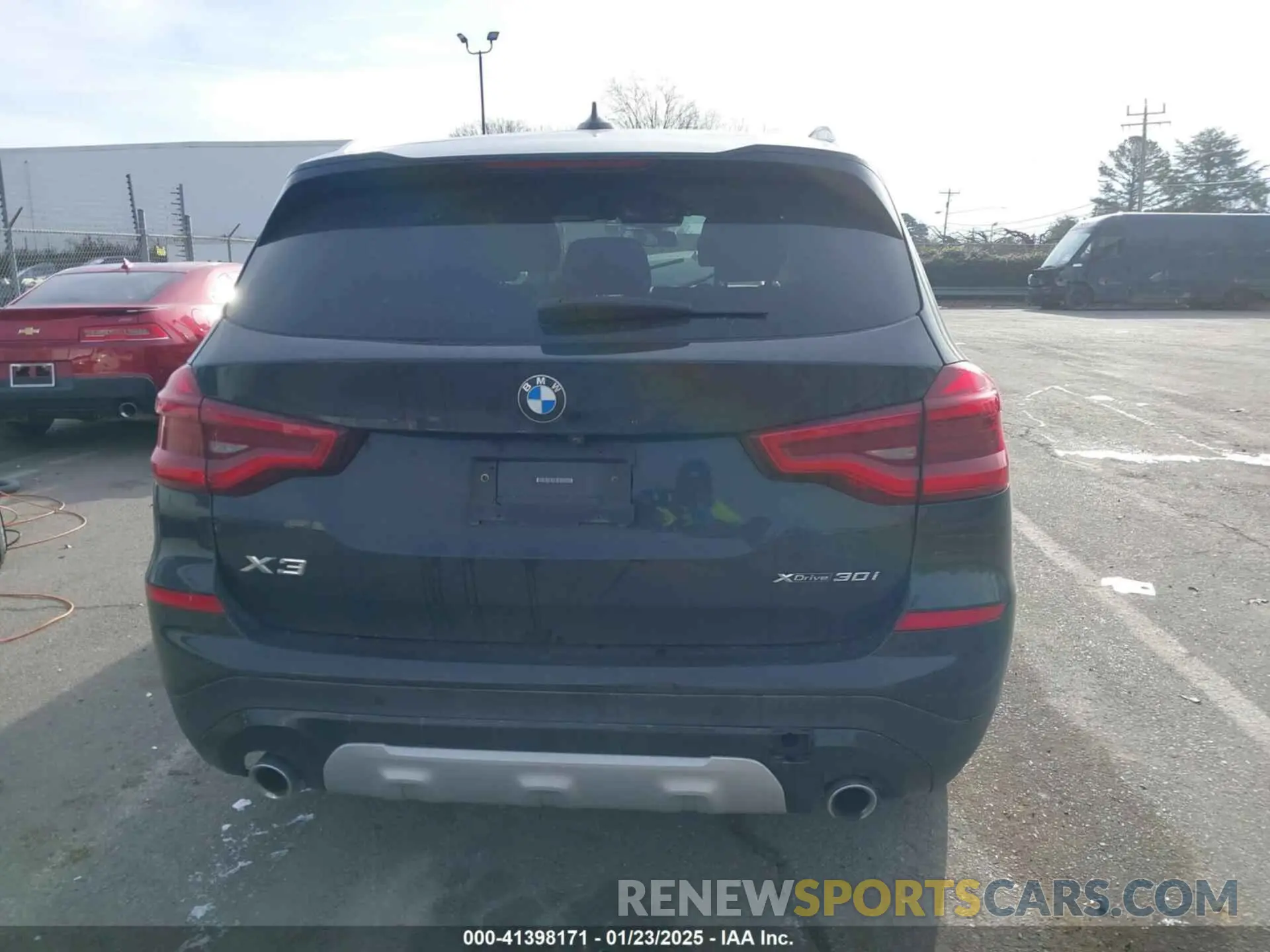 16 fotografías del automóvil dañado 5UXTY5C0XM9E81599 BMW X3 2021