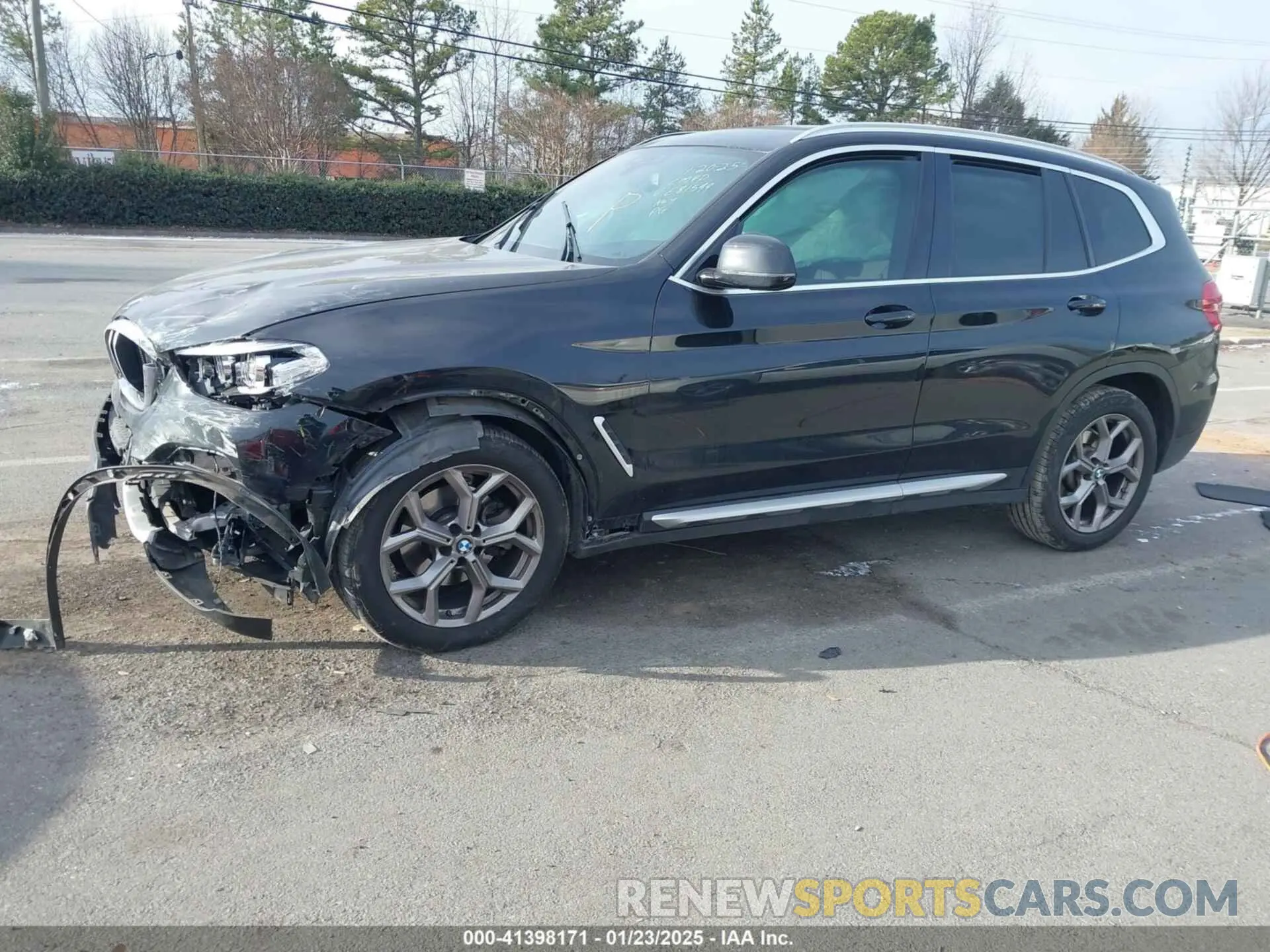 2 fotografías del automóvil dañado 5UXTY5C0XM9E81599 BMW X3 2021