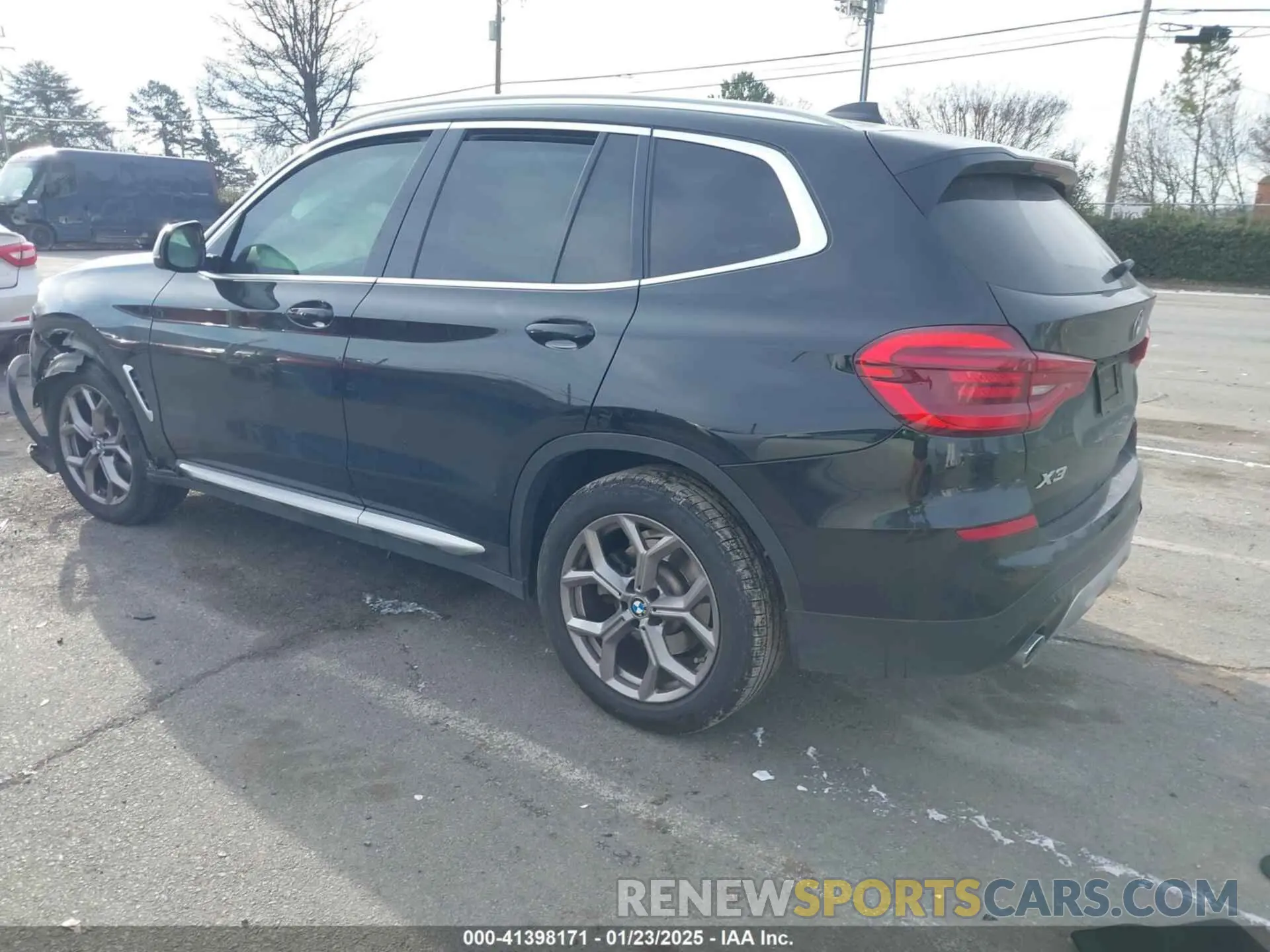 3 fotografías del automóvil dañado 5UXTY5C0XM9E81599 BMW X3 2021