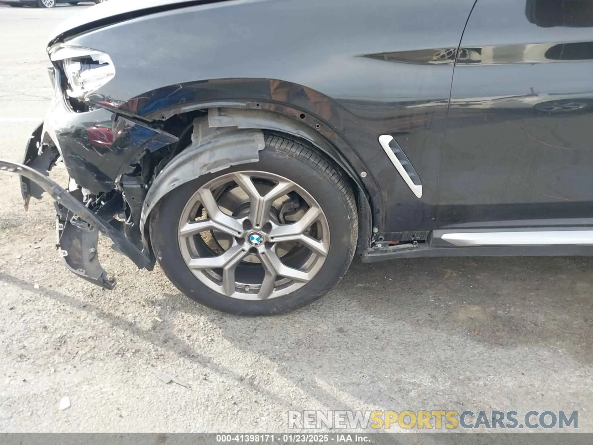 6 fotografías del automóvil dañado 5UXTY5C0XM9E81599 BMW X3 2021