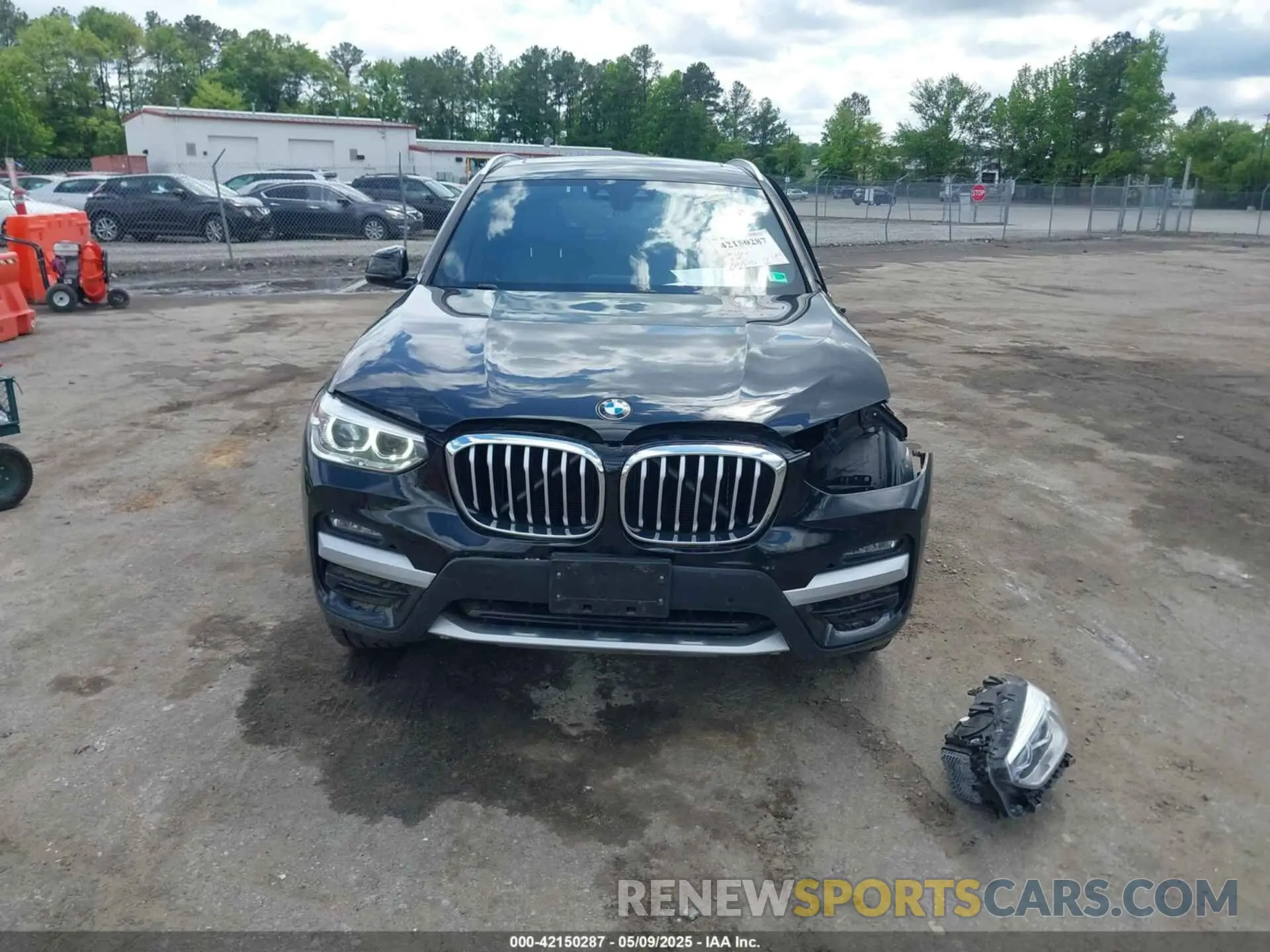 13 fotografías del automóvil dañado 5UXTY5C0XM9F11085 BMW X3 2021