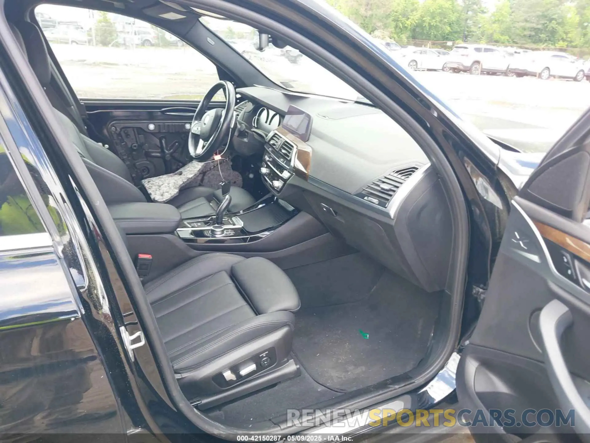 5 fotografías del automóvil dañado 5UXTY5C0XM9F11085 BMW X3 2021