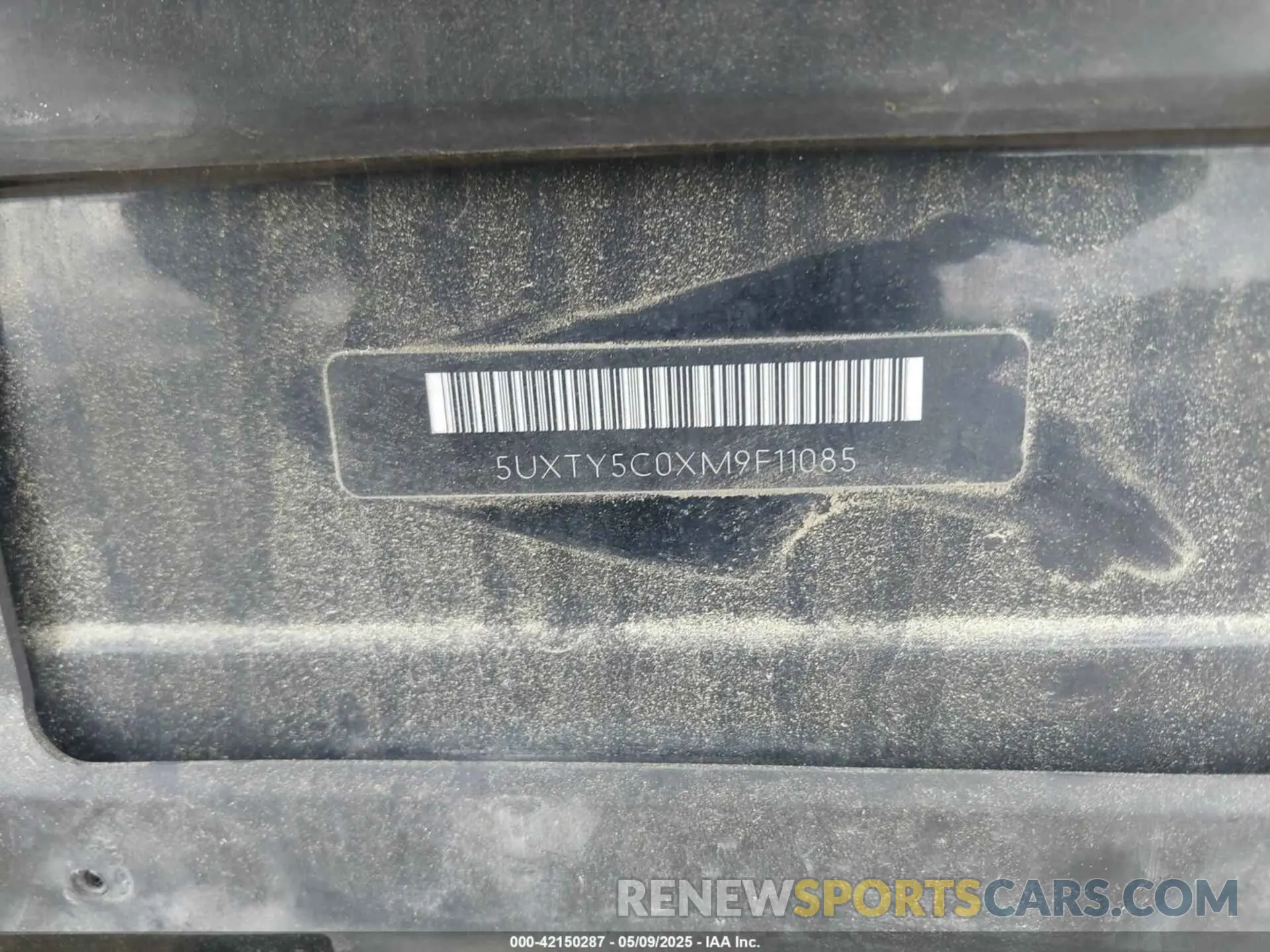 9 fotografías del automóvil dañado 5UXTY5C0XM9F11085 BMW X3 2021