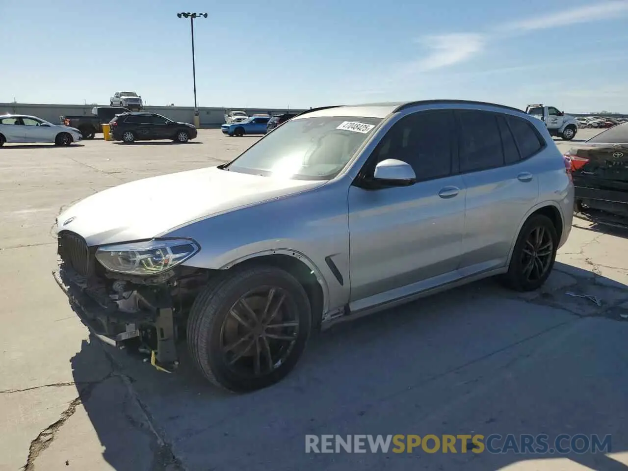 1 fotografías del automóvil dañado 5UXTY5C0XM9F13239 BMW X3 2021