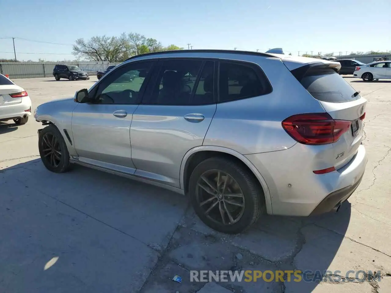 2 fotografías del automóvil dañado 5UXTY5C0XM9F13239 BMW X3 2021