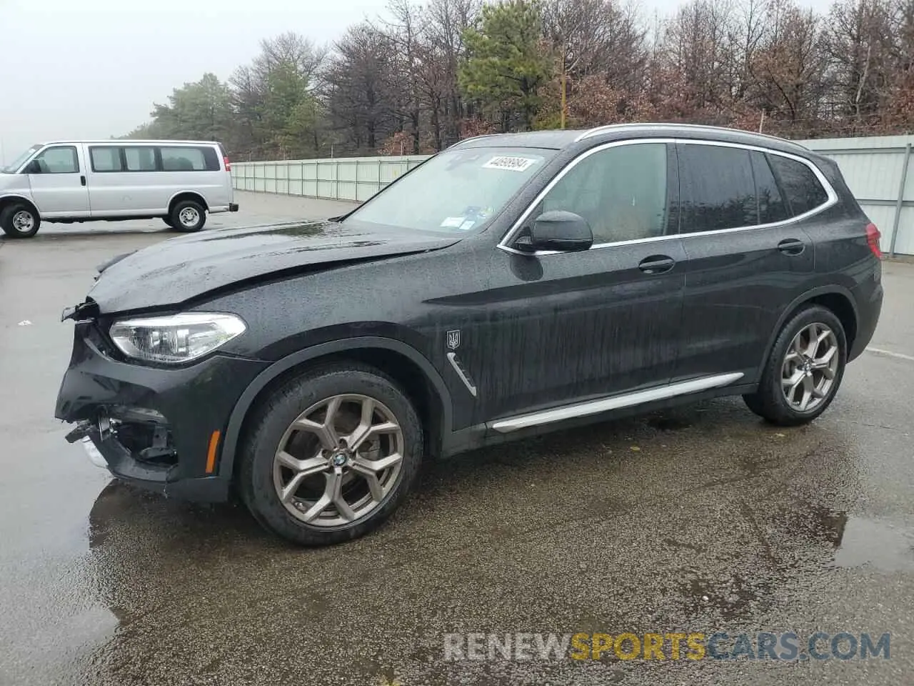 1 fotografías del automóvil dañado 5UXTY5C0XM9F26203 BMW X3 2021